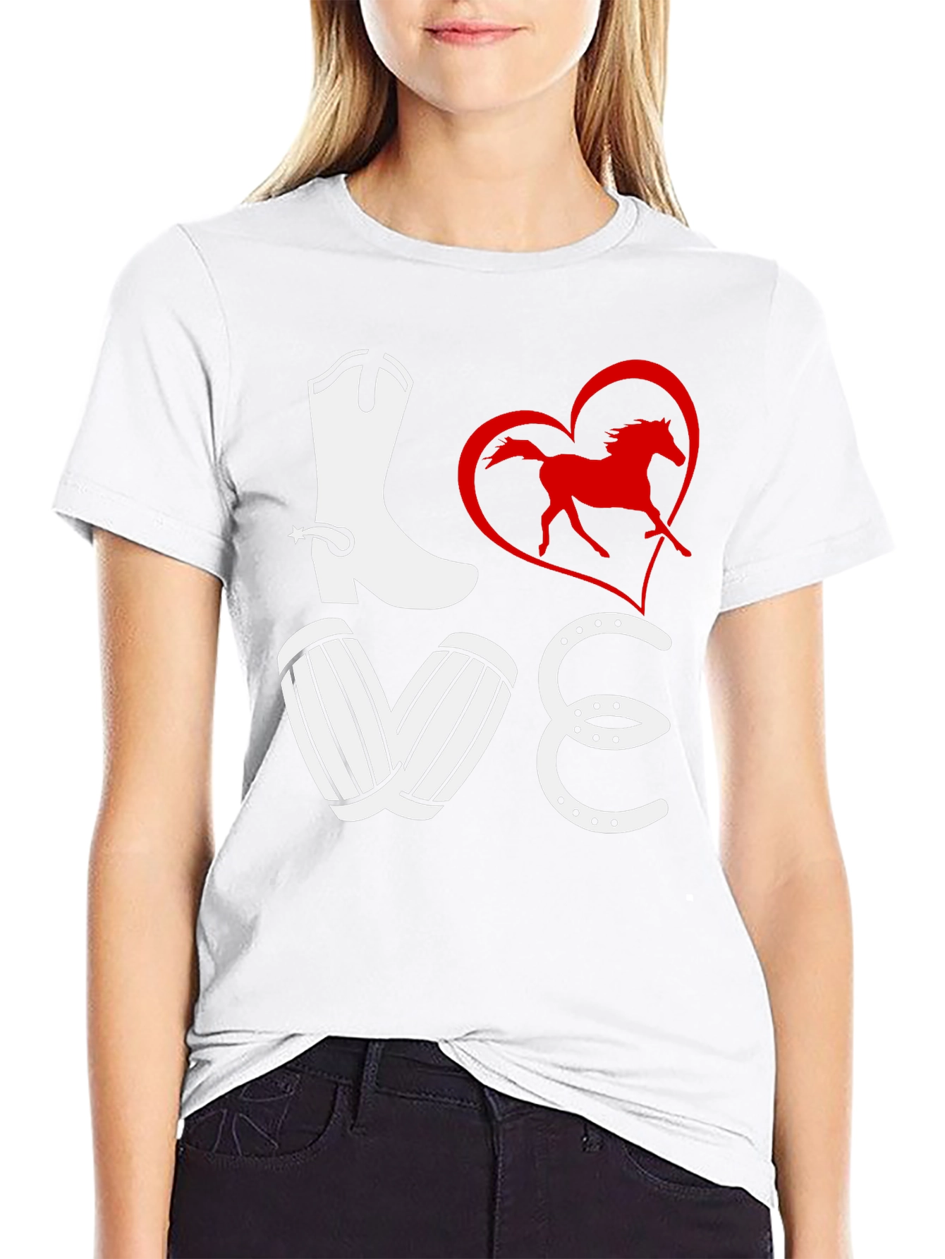 LOVE Horseback Riding T-Shirt