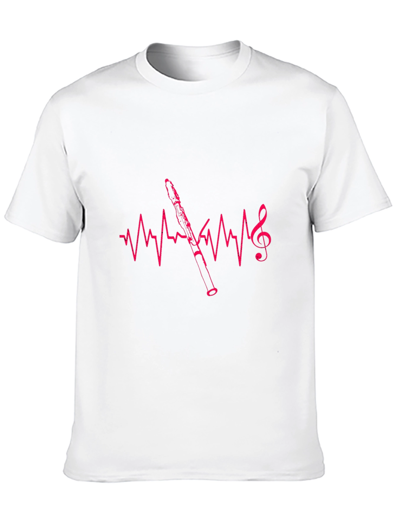 Musical Heartbeat Flute T-Shirt