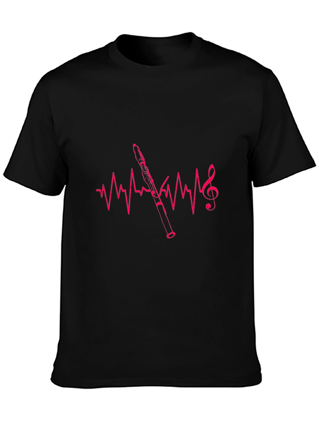 Musical Heartbeat Flute T-Shirt