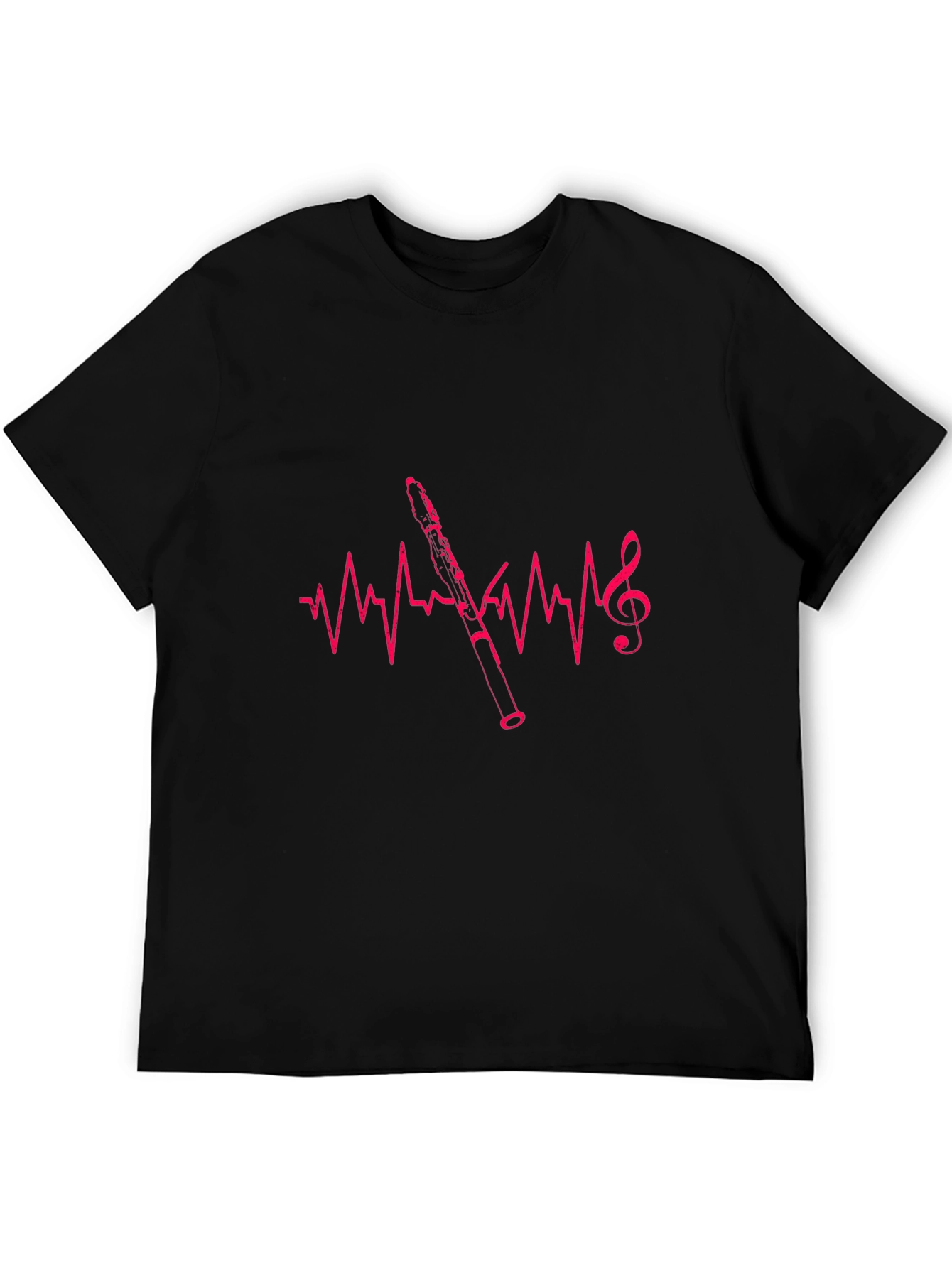 Musical Heartbeat Flute T-Shirt