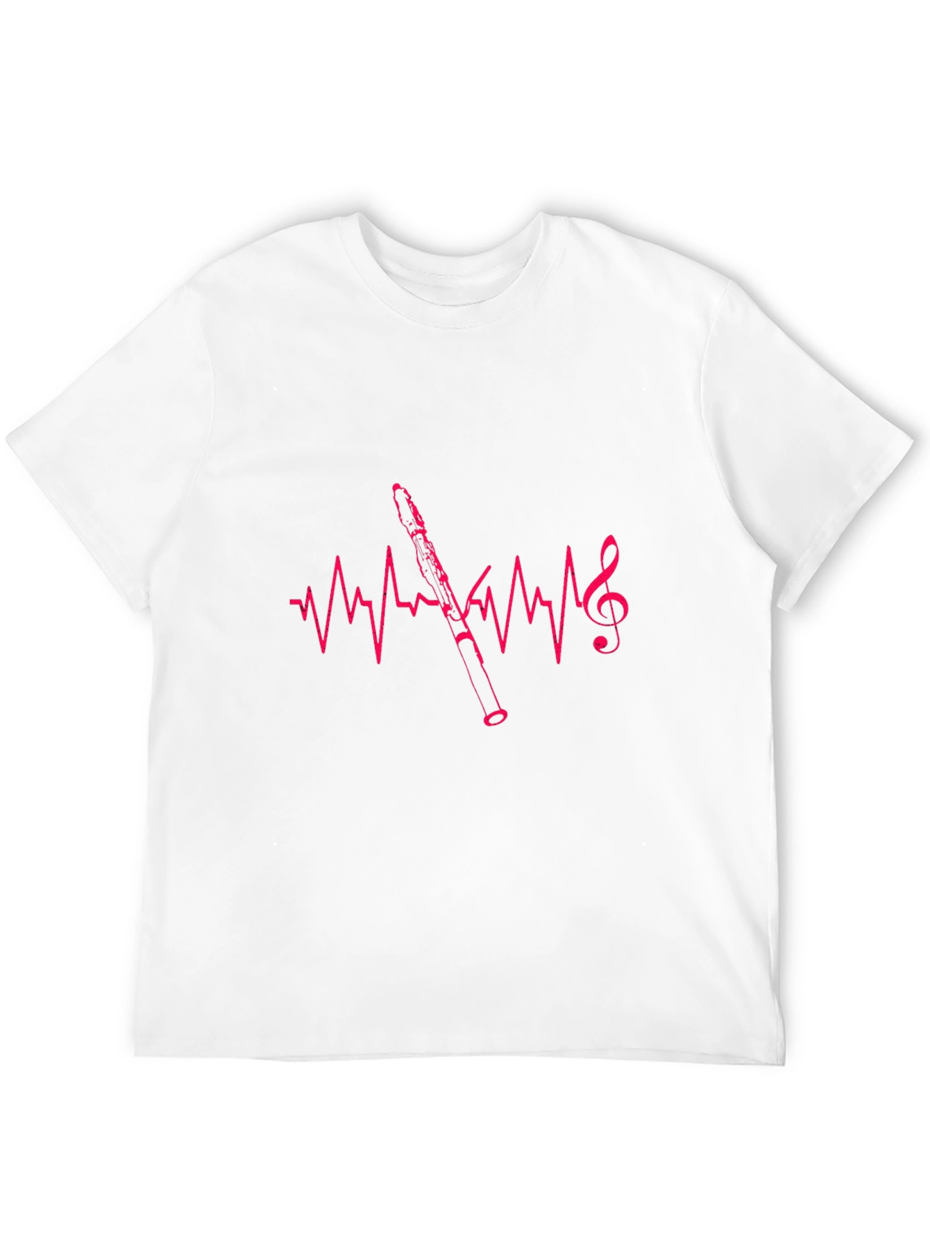 Musical Heartbeat Flute T-Shirt