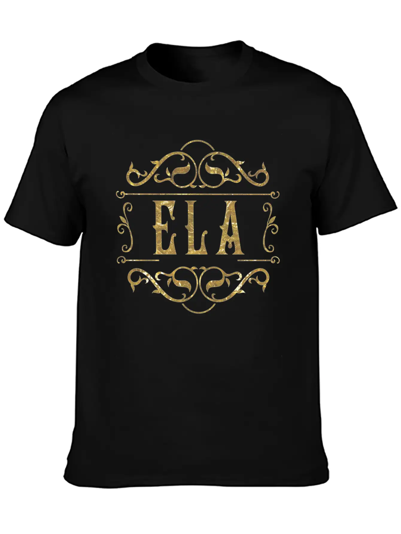 Ela Gold Unisex Casual T-Shirt – Clean Design For Daily Comfort