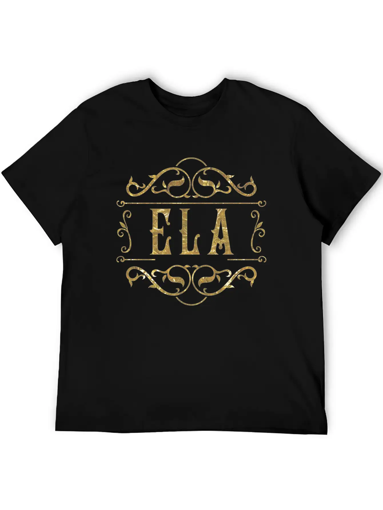 Ela Gold Unisex Casual T-Shirt – Clean Design For Daily Comfort
