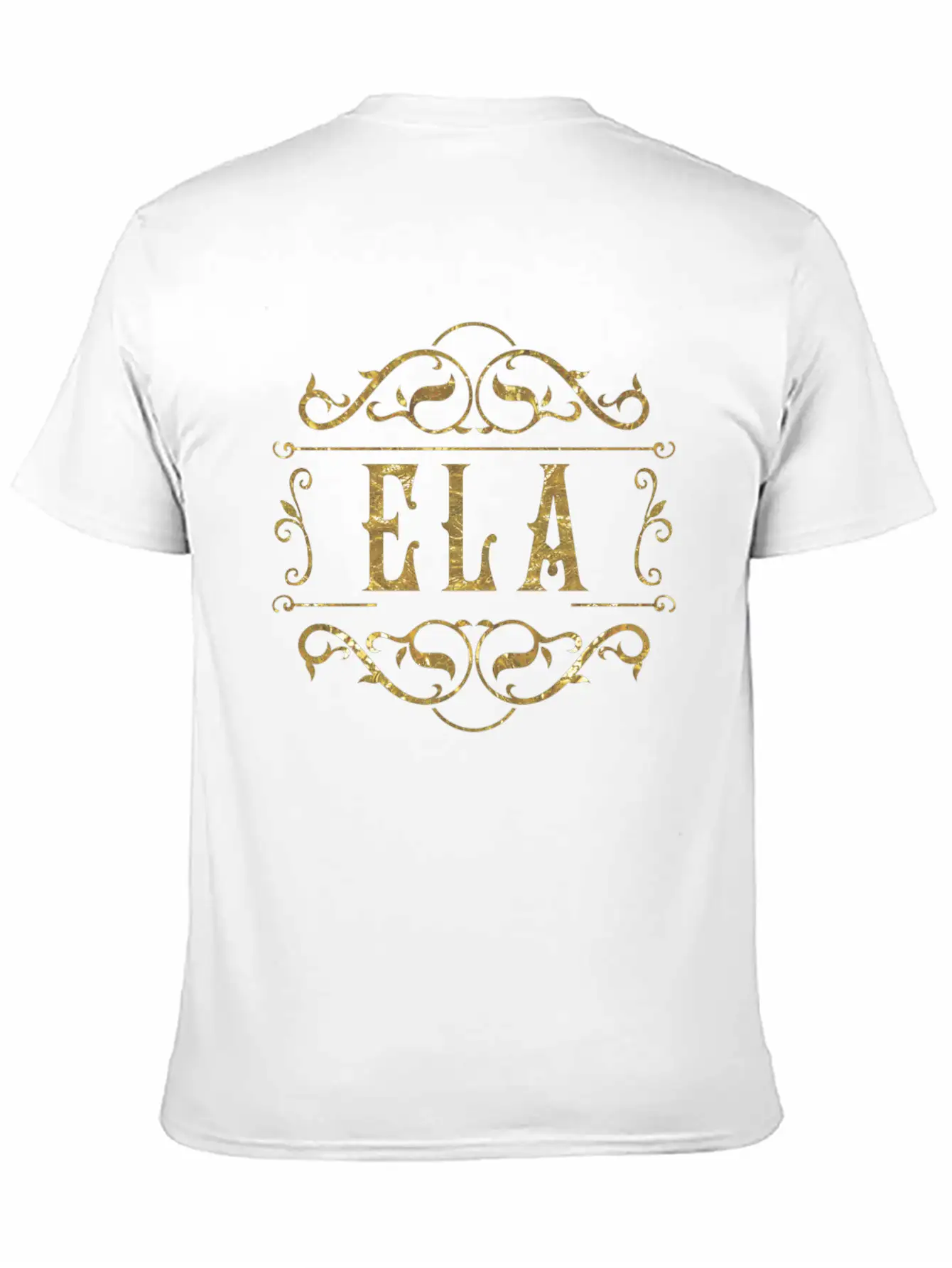 Ela Gold Unisex Casual T-Shirt – Clean Design For Daily Comfort