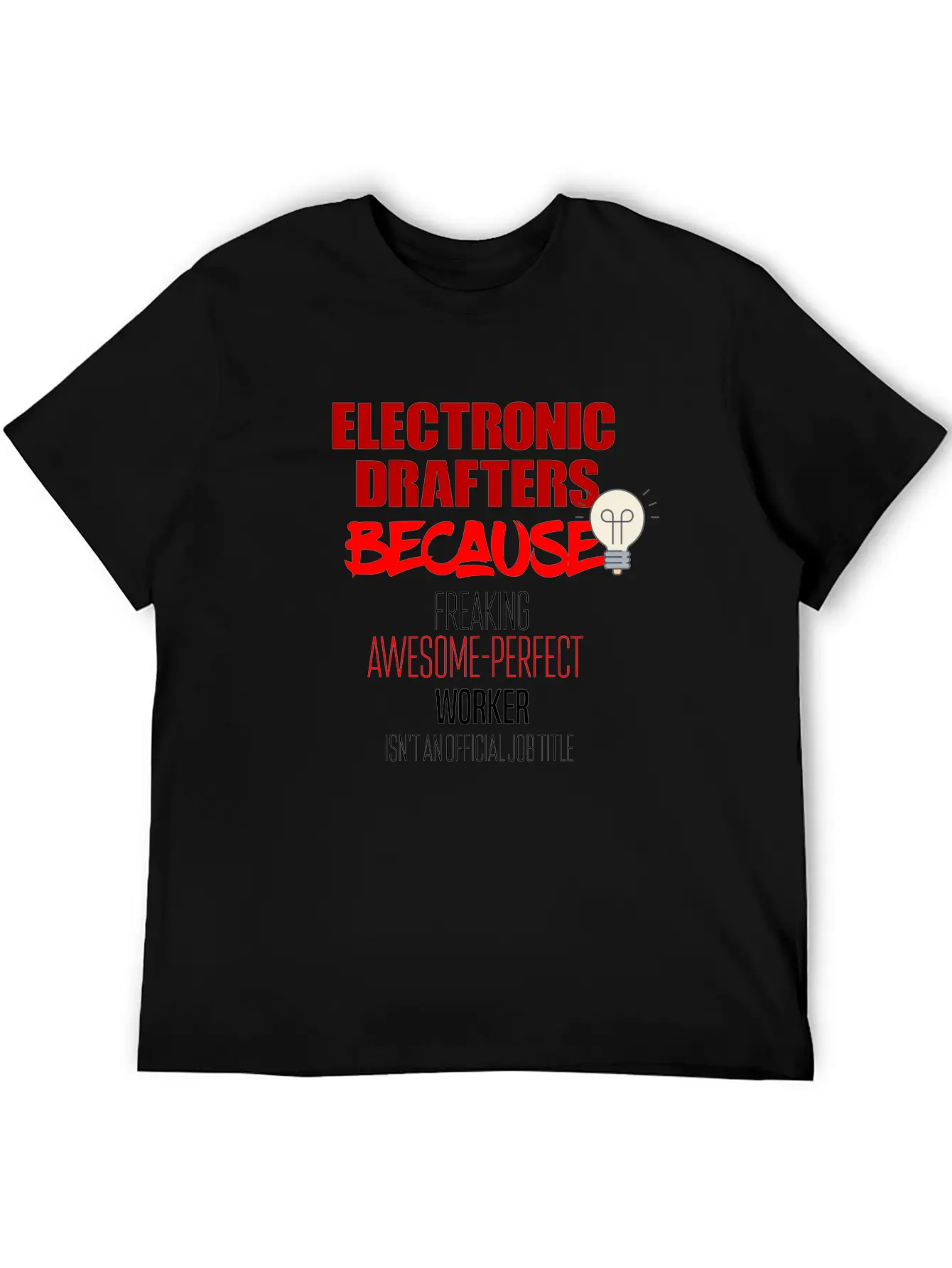Electronic Drafters Unisex Casual T-Shirt – Clean Design For Daily Comfort