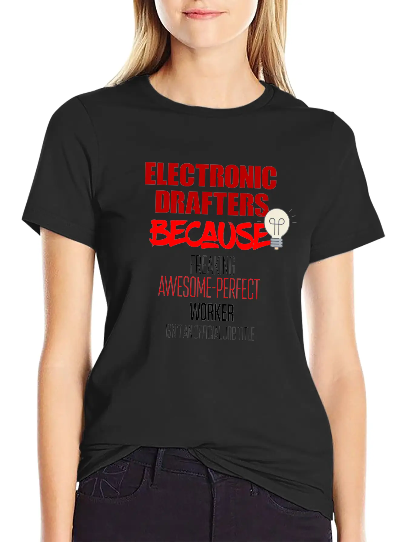 Electronic Drafters Unisex Casual T-Shirt – Clean Design For Daily Comfort