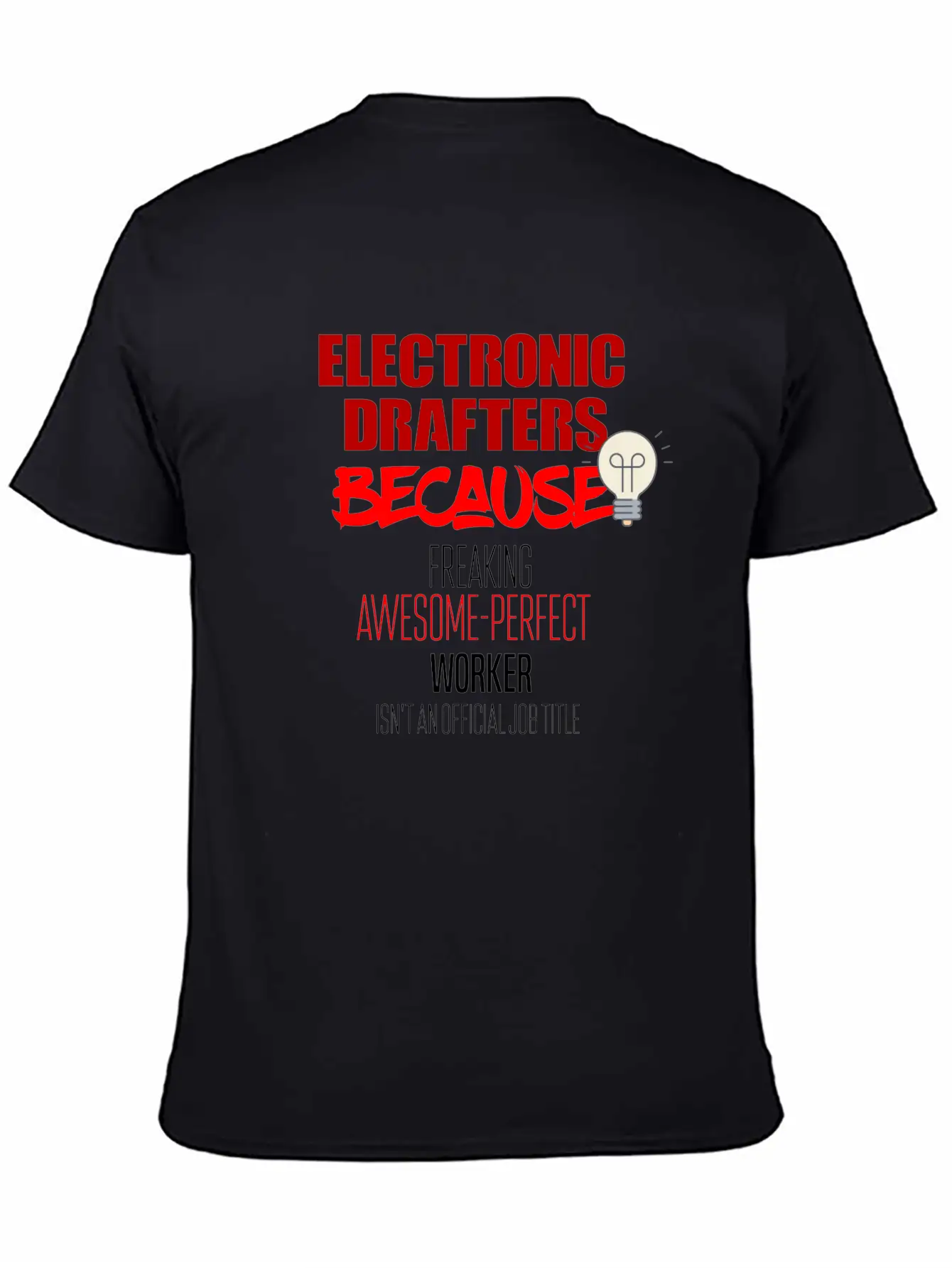 Electronic Drafters Unisex Casual T-Shirt – Clean Design For Daily Comfort