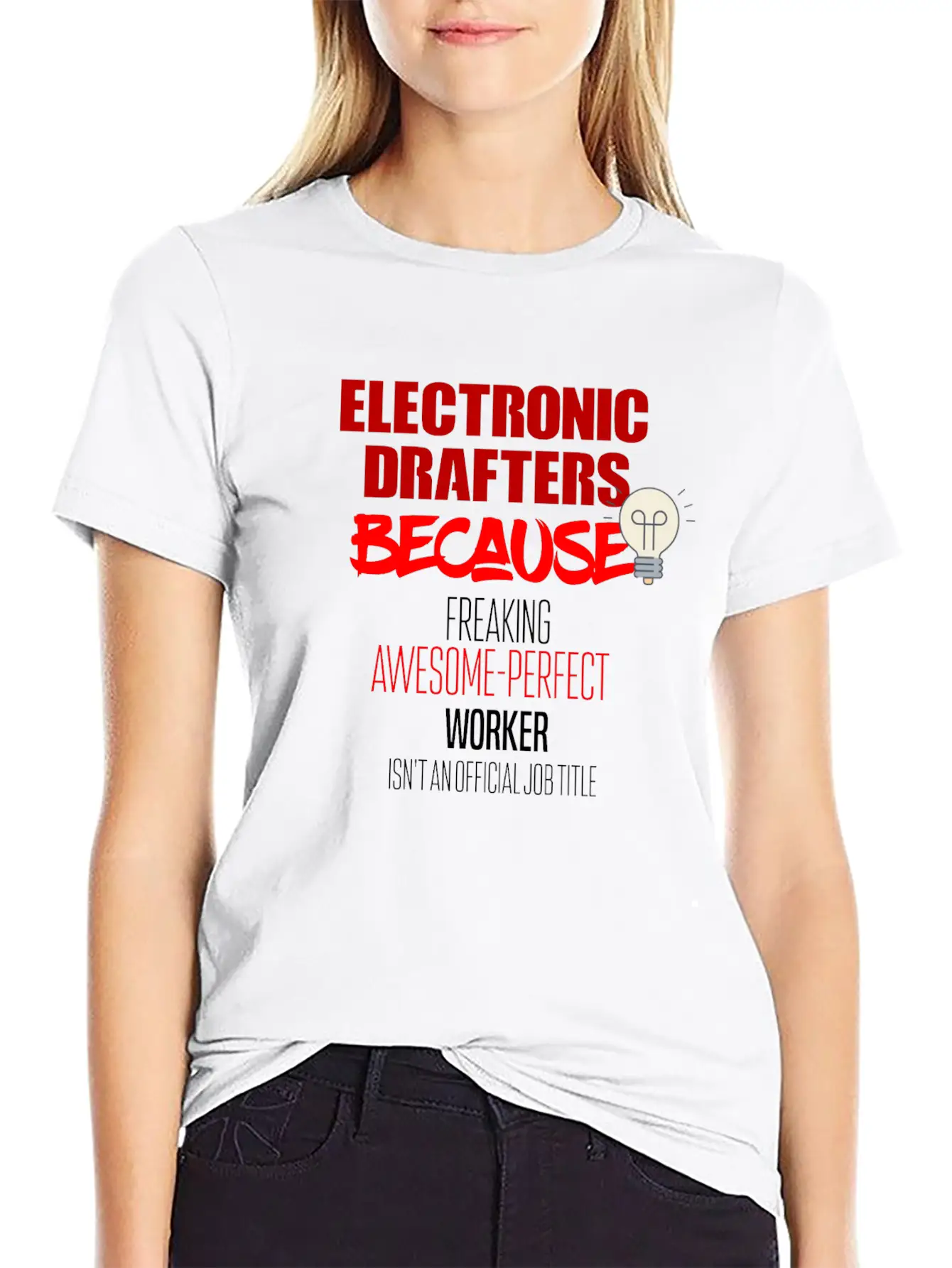 Electronic Drafters Unisex Casual T-Shirt – Clean Design For Daily Comfort