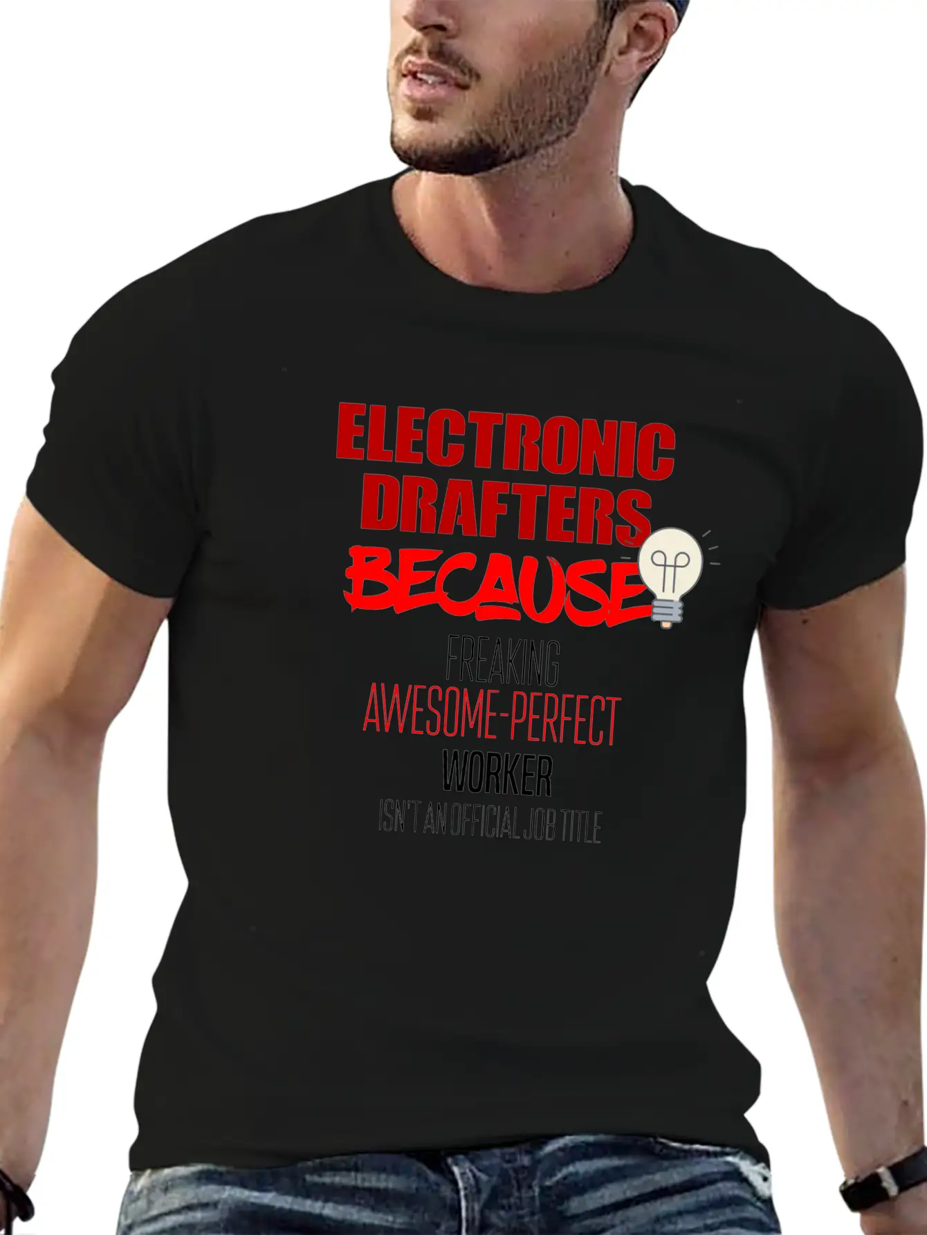 Electronic Drafters Unisex Casual T-Shirt – Clean Design For Daily Comfort