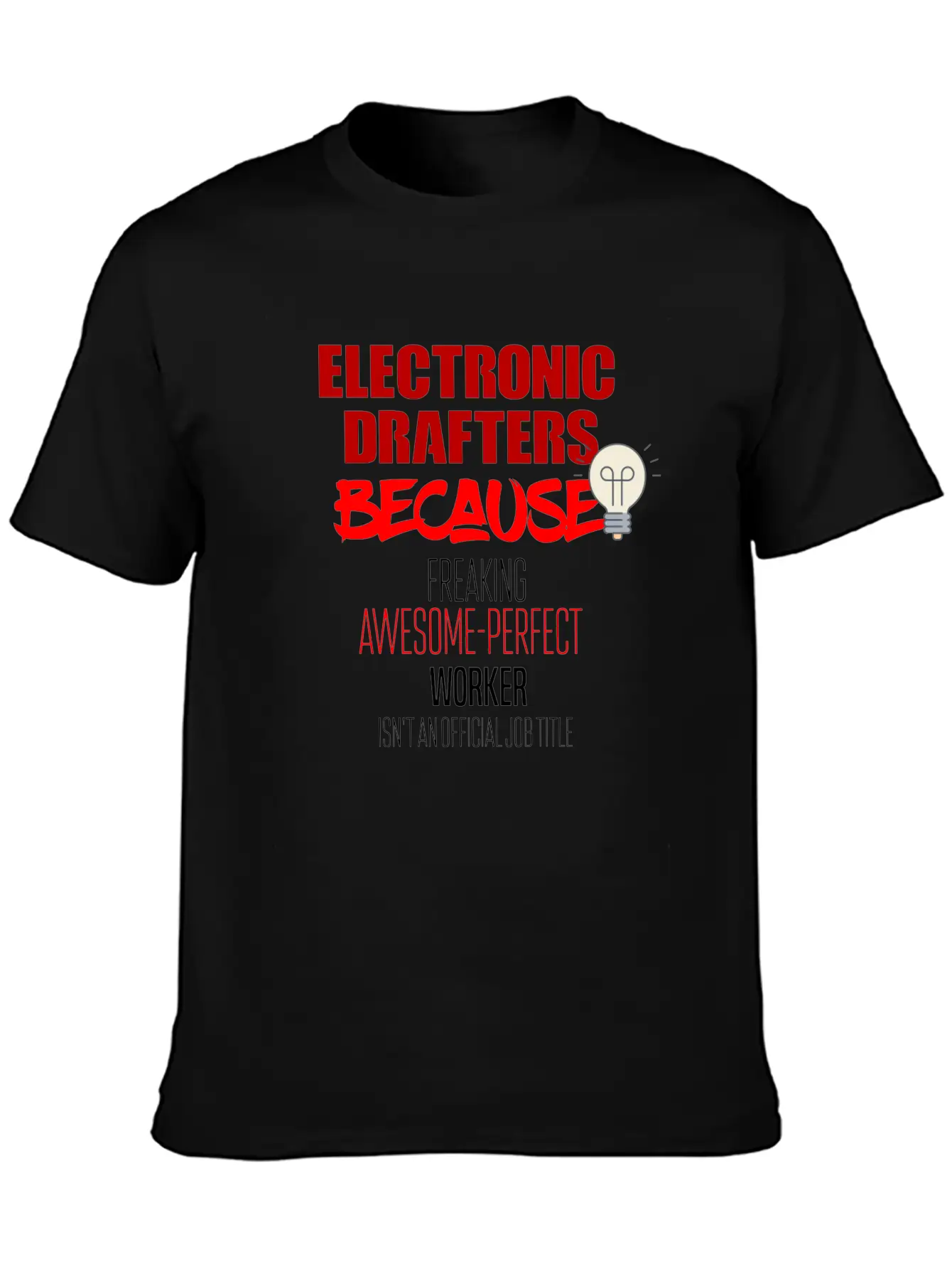 Electronic Drafters Unisex Casual T-Shirt – Clean Design For Daily Comfort