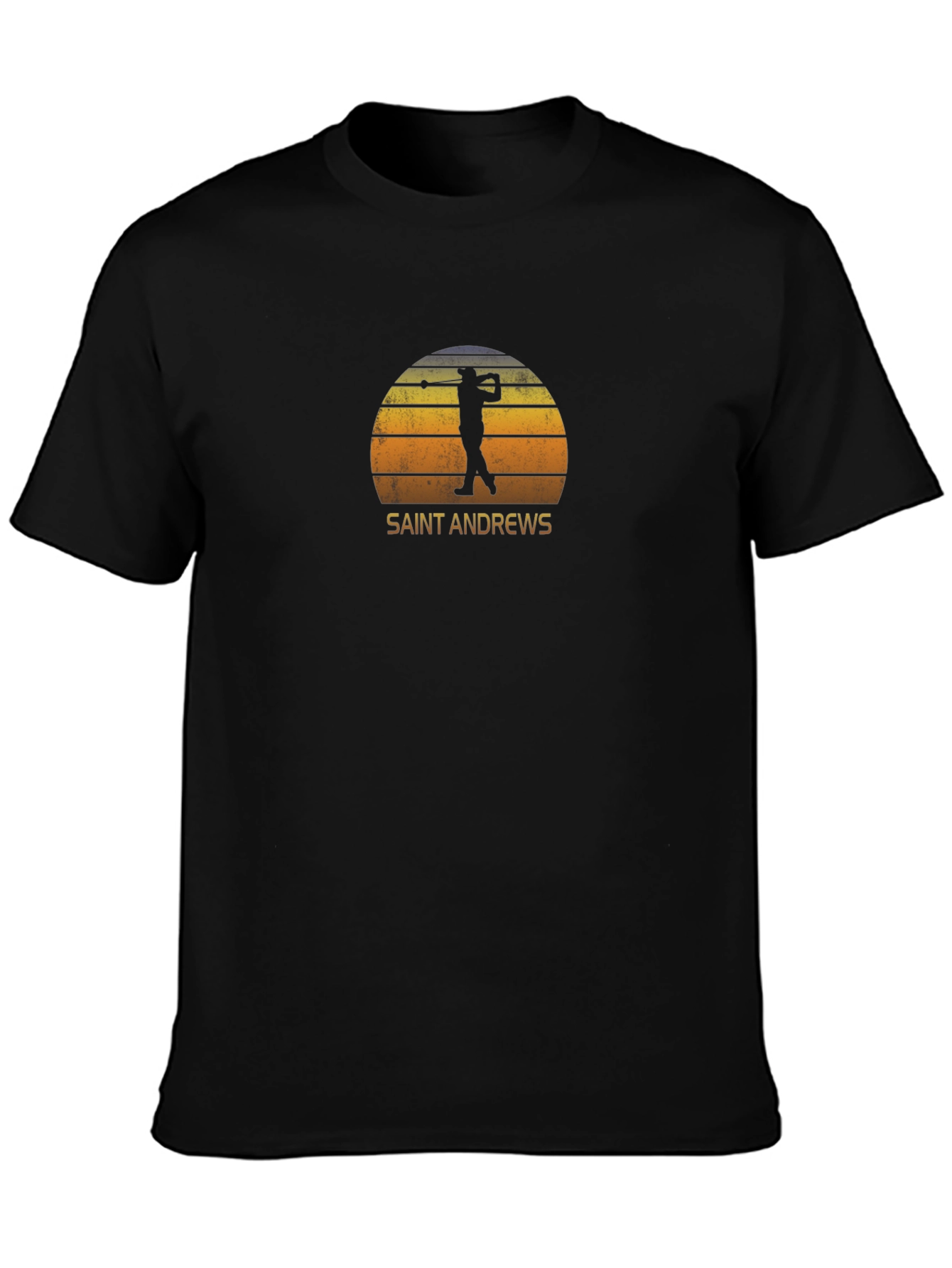 Saint Andrews Golfer Retro Graphic Tee
