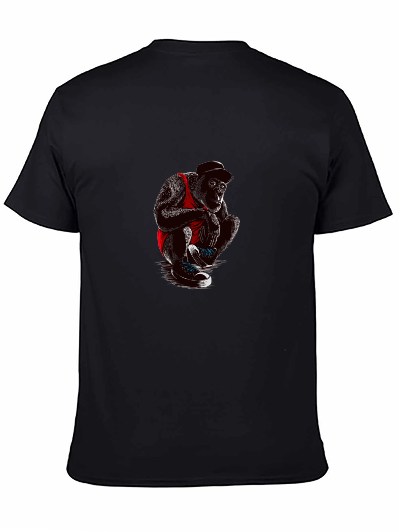 Cool Ape Graphic T-Shirt - Black