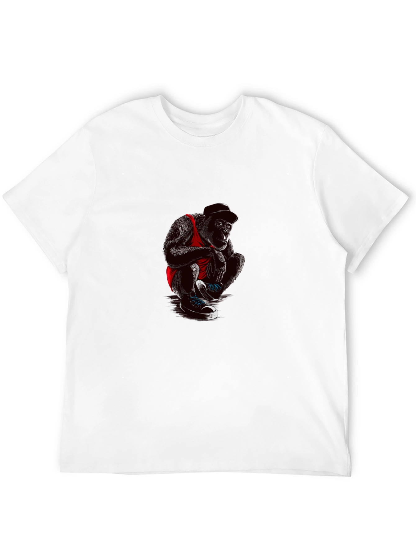 Cool Ape Graphic T-Shirt - Black