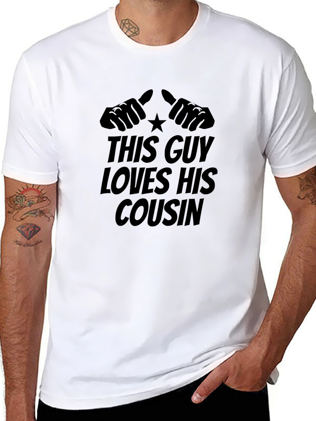 This Guy Loves His Cousin T-Shirt