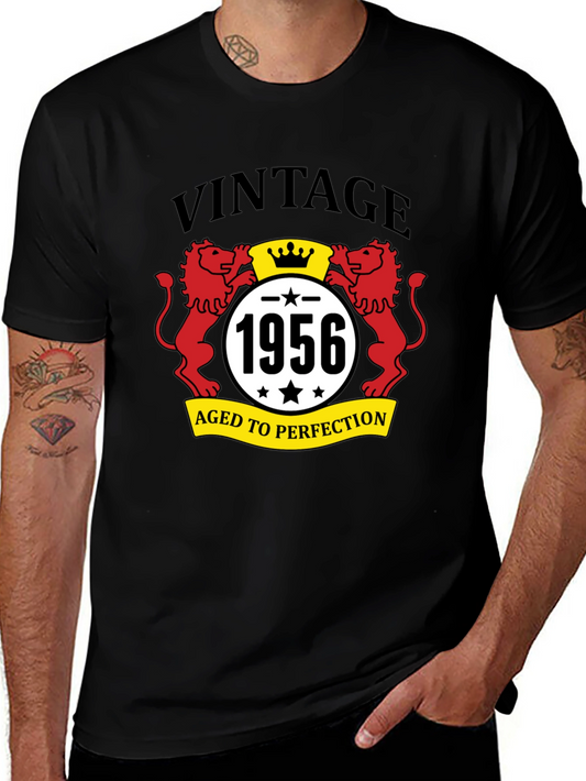 Vintage 1956 Aged to Perfection Graphic Tee