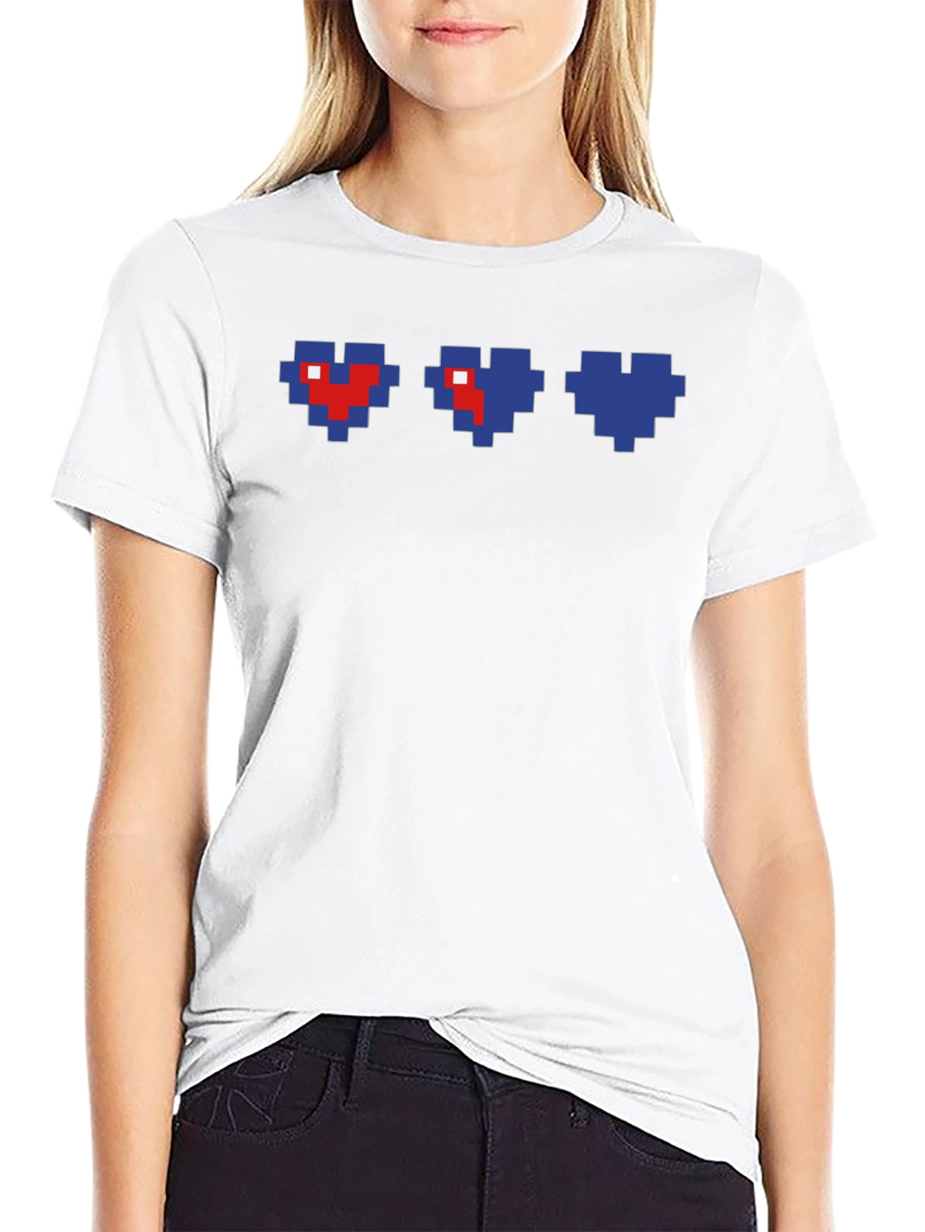 Pixel Heart Gamer T-Shirt