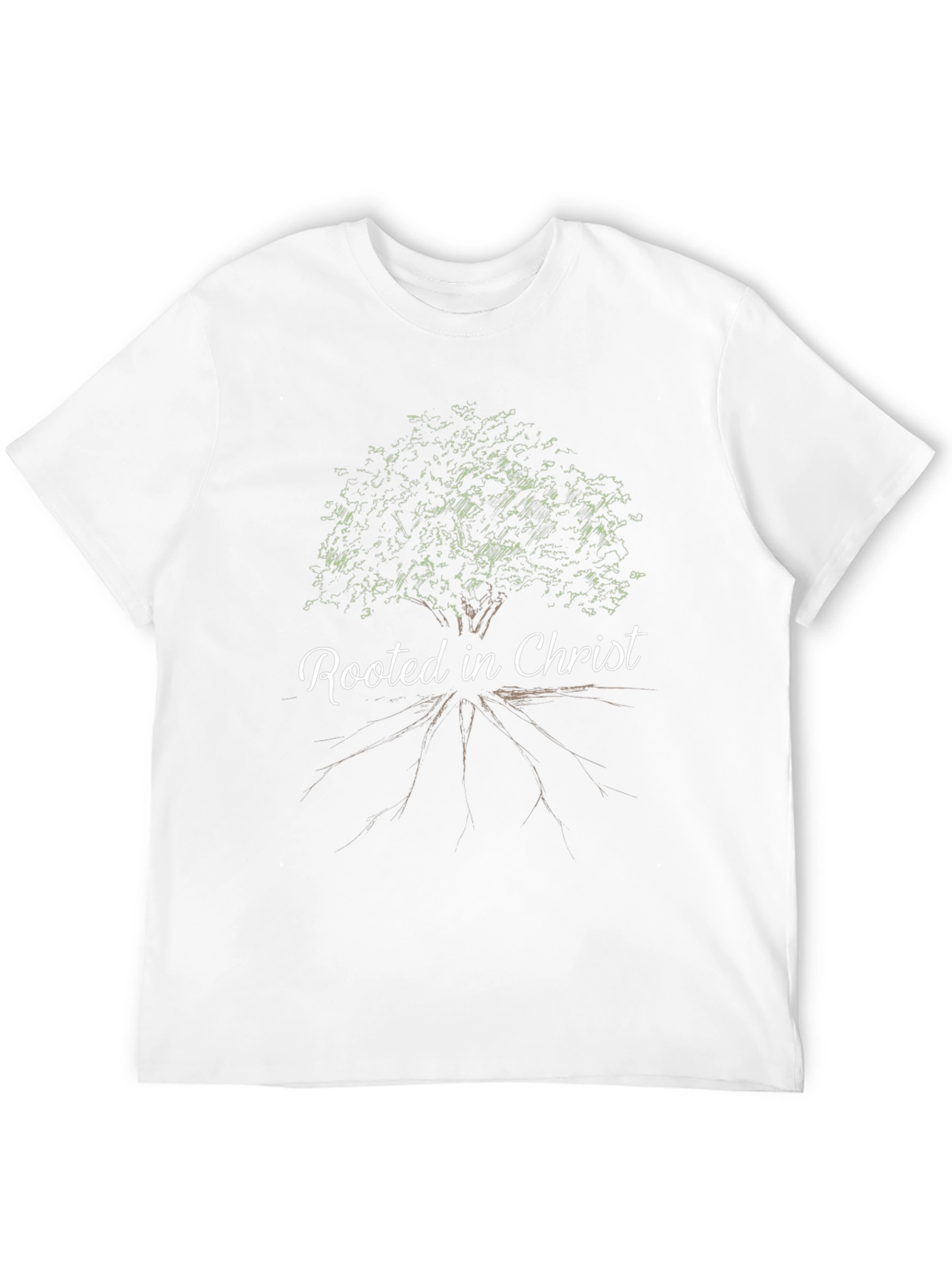 Rooted In Christ Black T-Shirt
