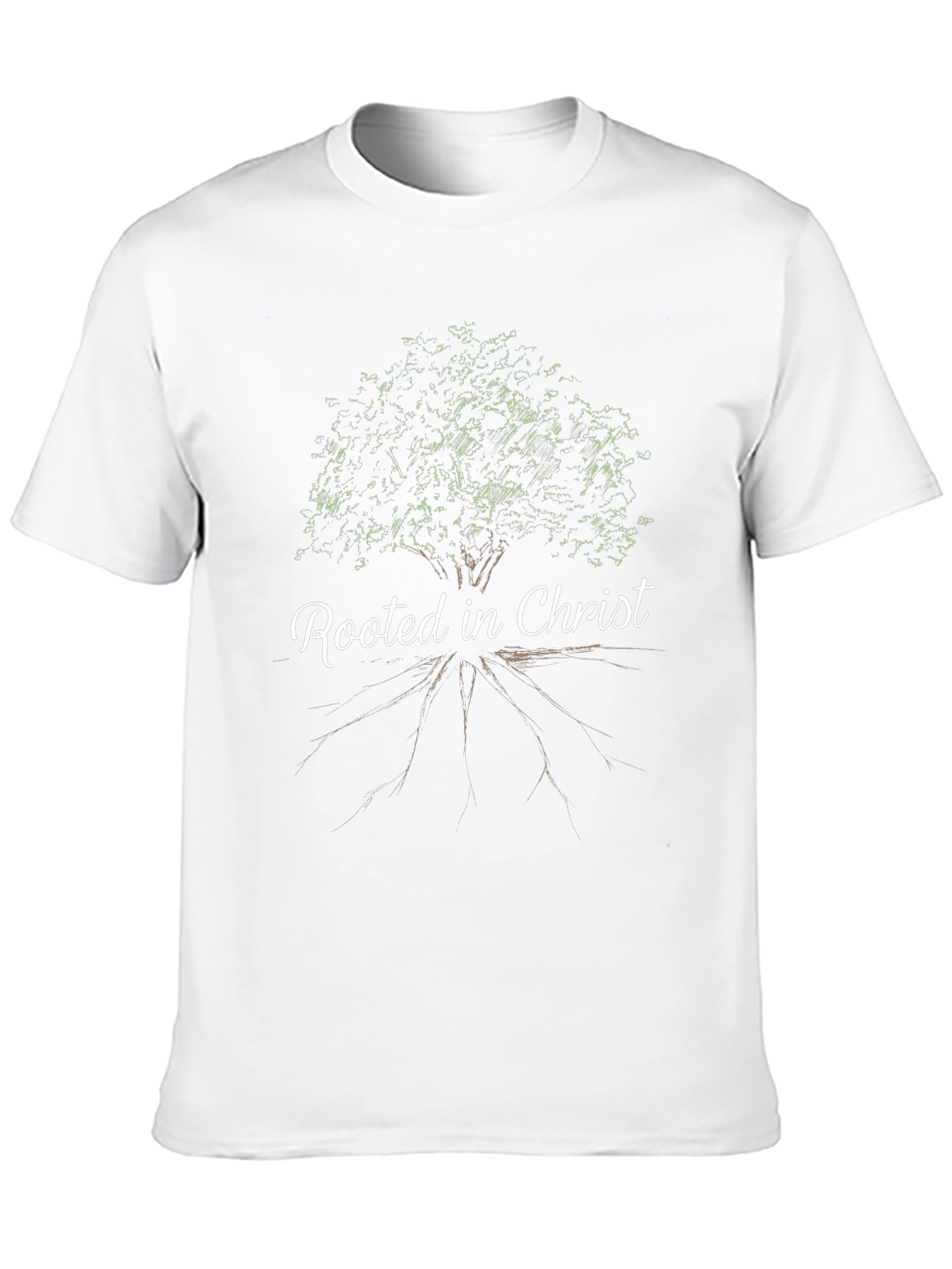 Rooted In Christ Black T-Shirt