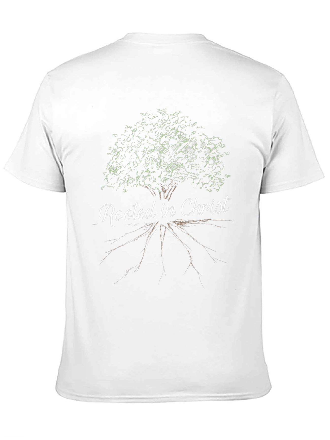 Rooted In Christ Black T-Shirt