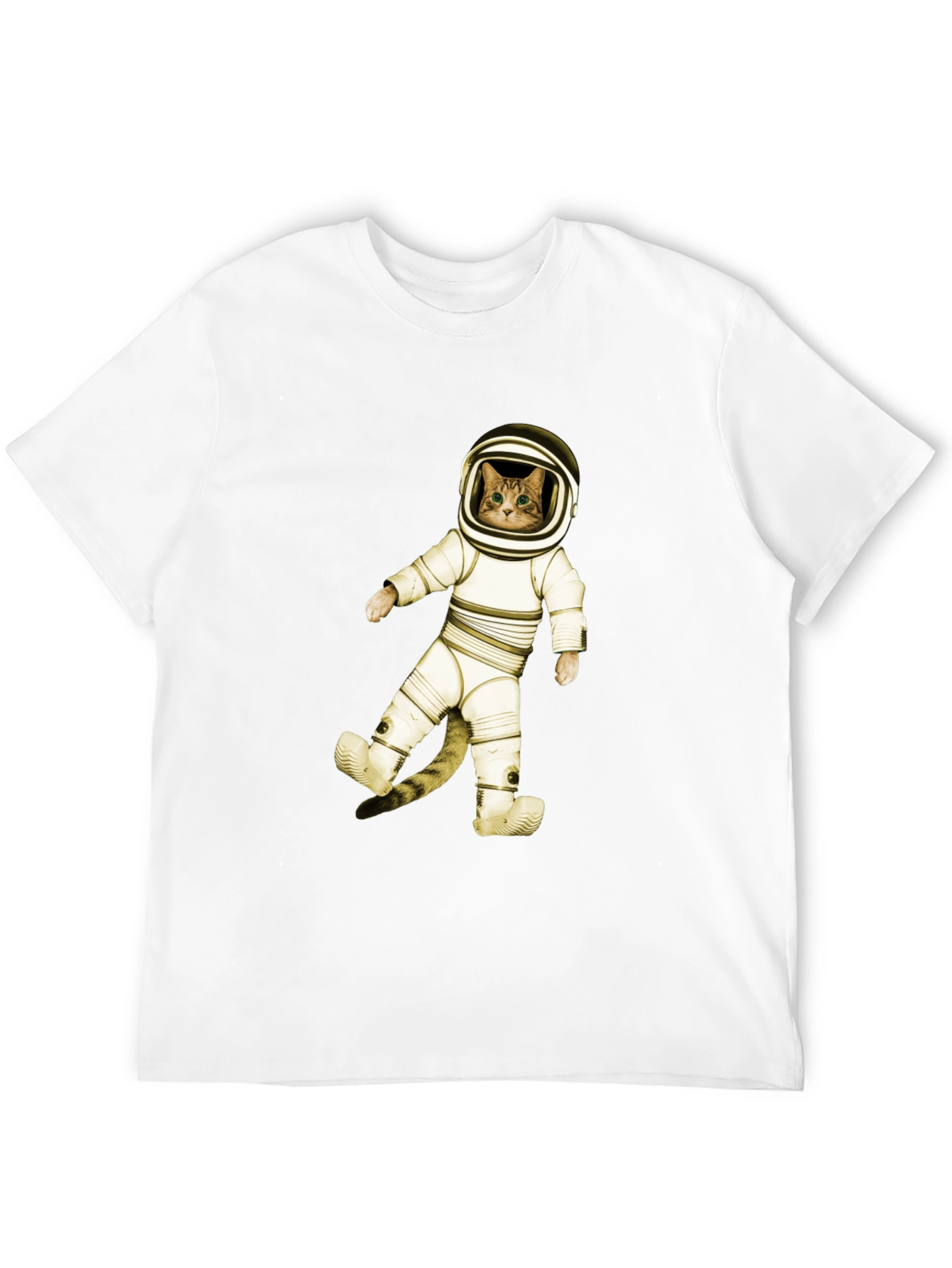 Cat Astronaut Graphic T-Shirt - Space Kitty Tee