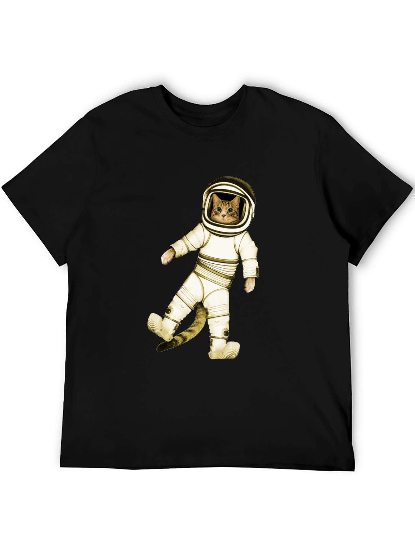 Cat Astronaut Graphic T-Shirt - Space Kitty Tee