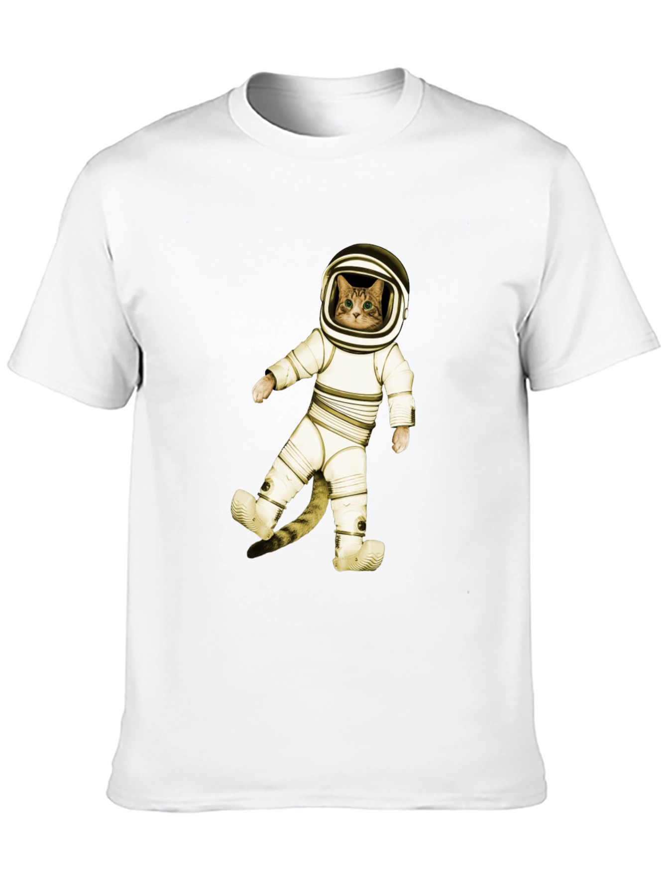 Cat Astronaut Graphic T-Shirt - Space Kitty Tee