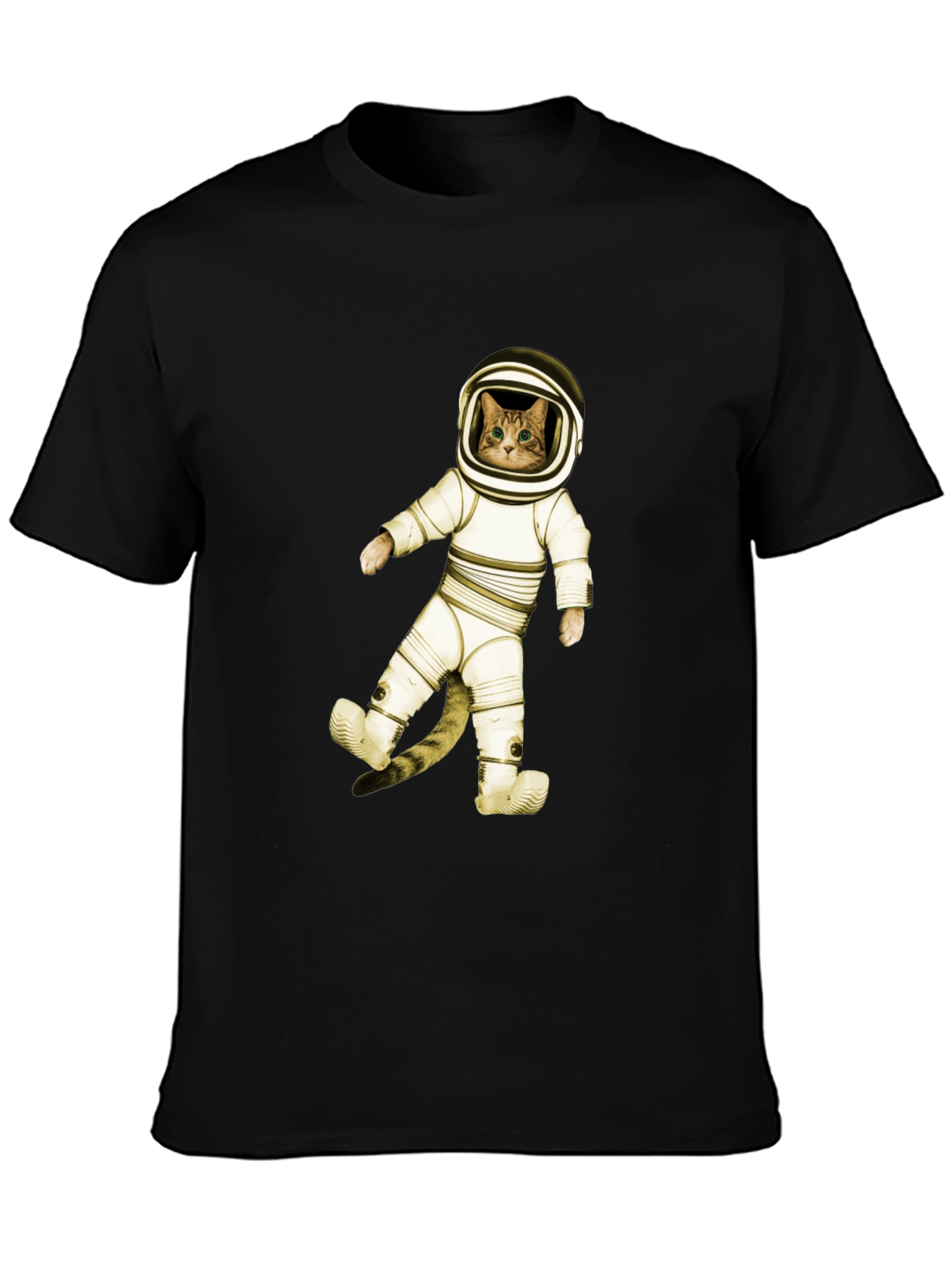 Cat Astronaut Graphic T-Shirt - Space Kitty Tee