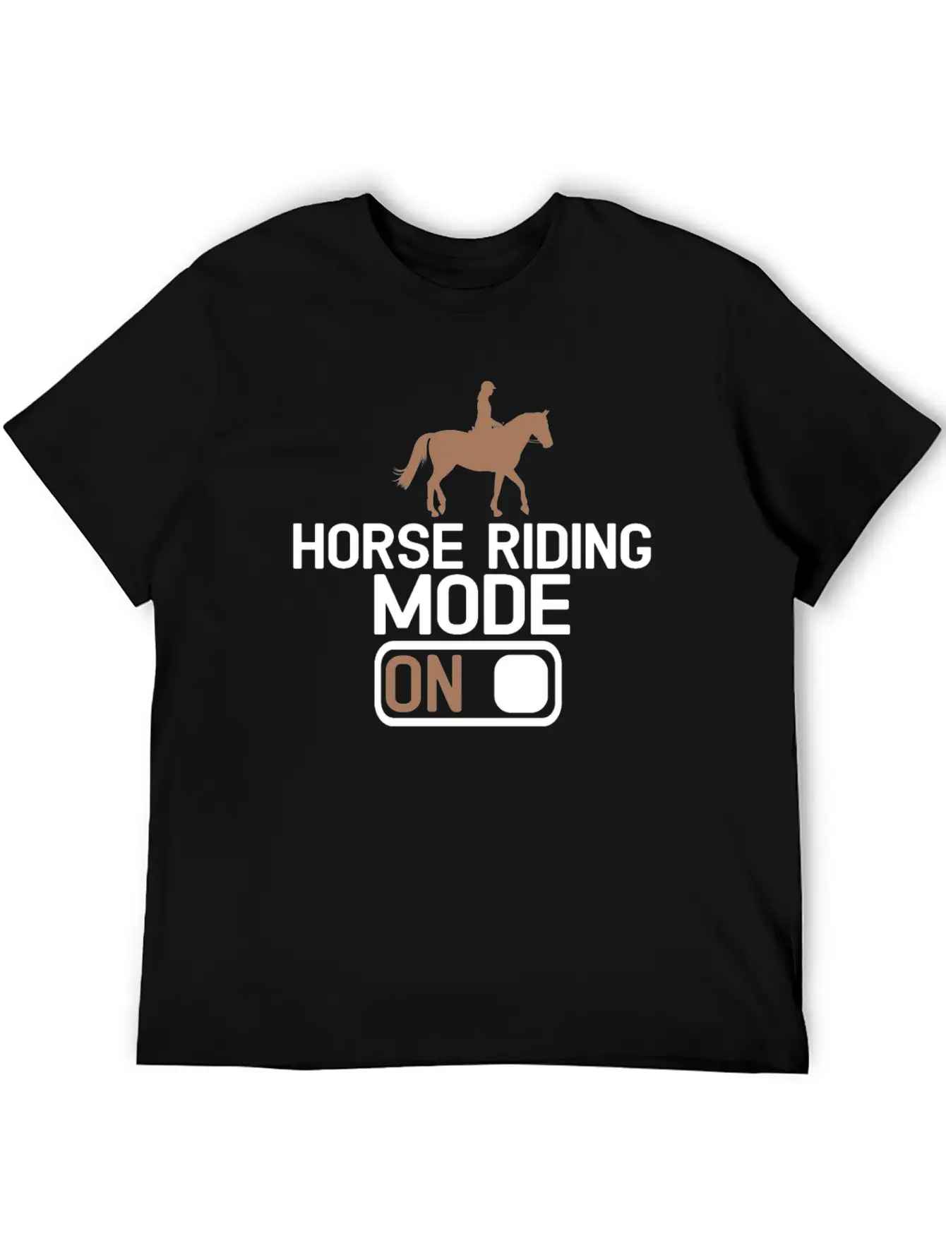 Equestrian Horse Riding Rider Horse Horse Love Rid Unisex Casual T-Shirt – Clean Design For Daily Comfort