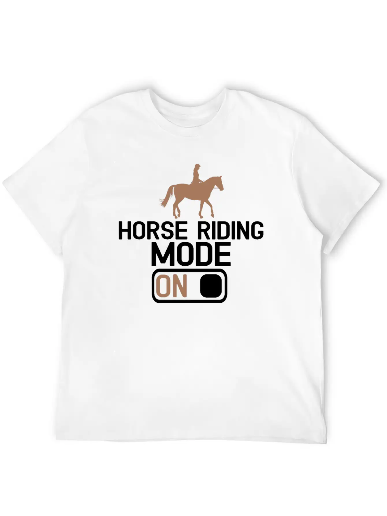 Equestrian Horse Riding Rider Horse Horse Love Rid Unisex Casual T-Shirt – Clean Design For Daily Comfort