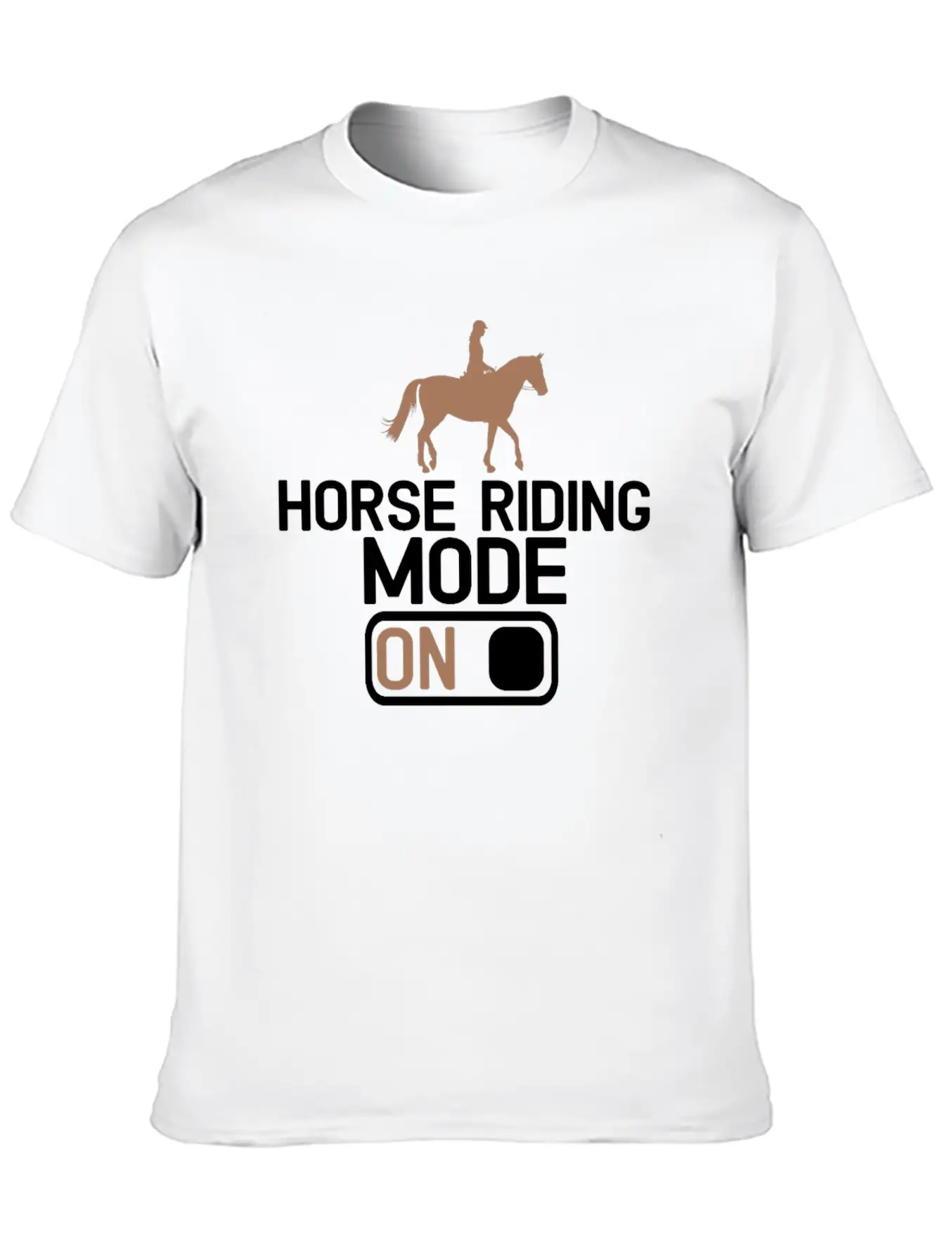 Equestrian Horse Riding Rider Horse Horse Love Rid Unisex Casual T-Shirt – Clean Design For Daily Comfort