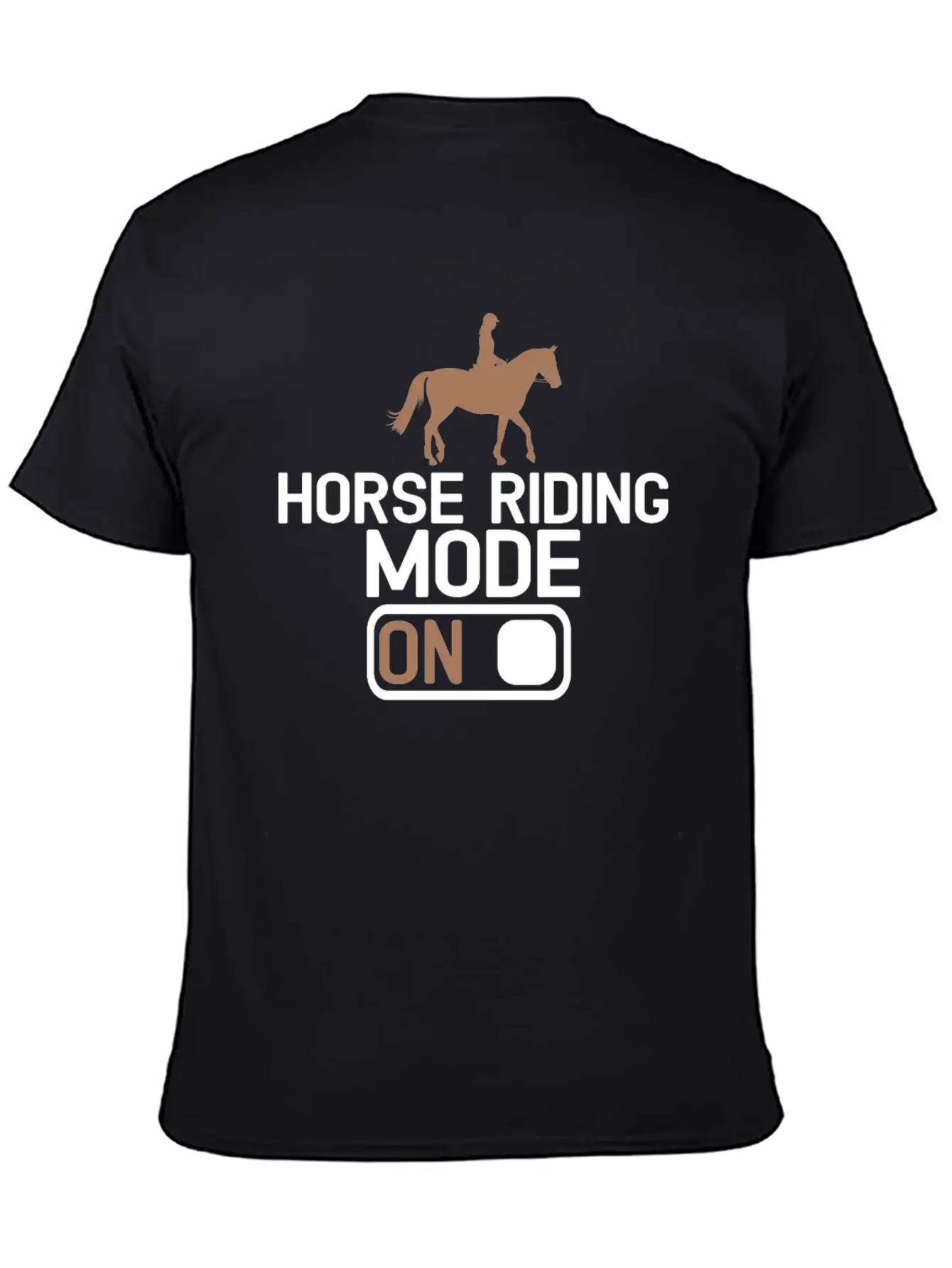 Equestrian Horse Riding Rider Horse Horse Love Rid Unisex Casual T-Shirt – Clean Design For Daily Comfort