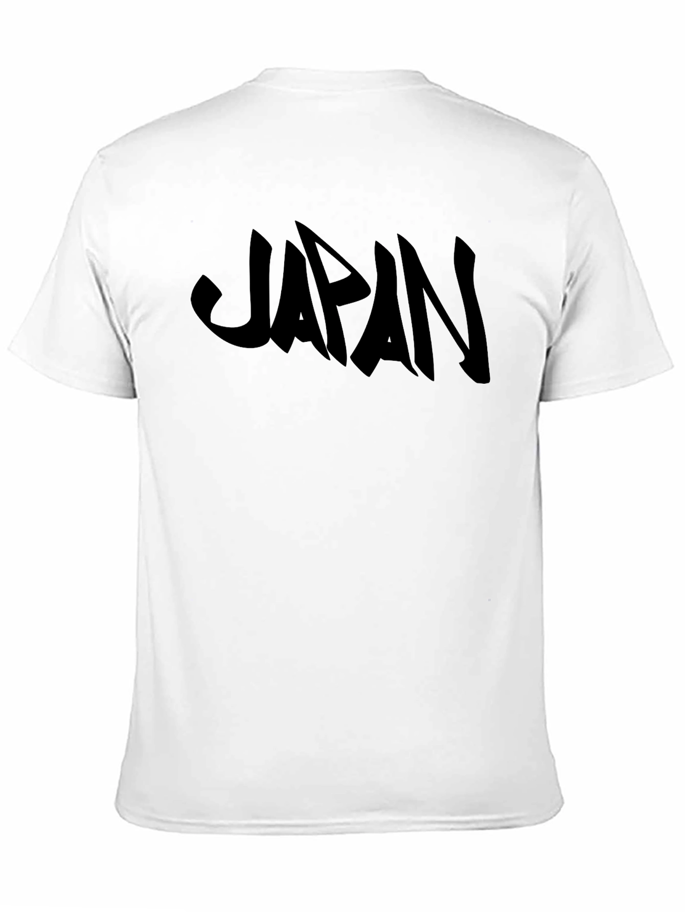 Mens Black Japan Graphic T-Shirt