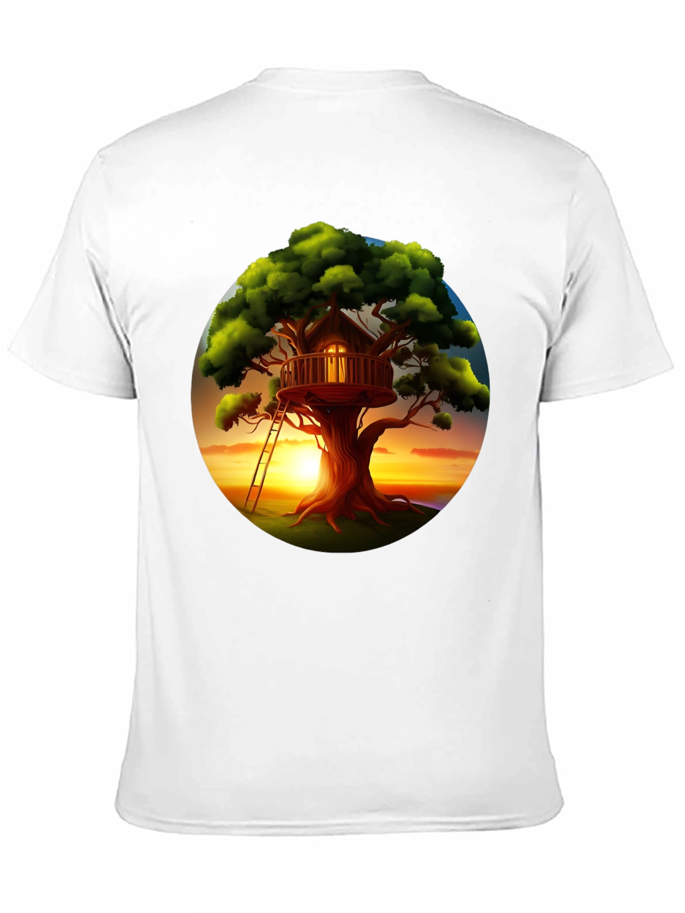 Treehouse Sunset Graphic Tee