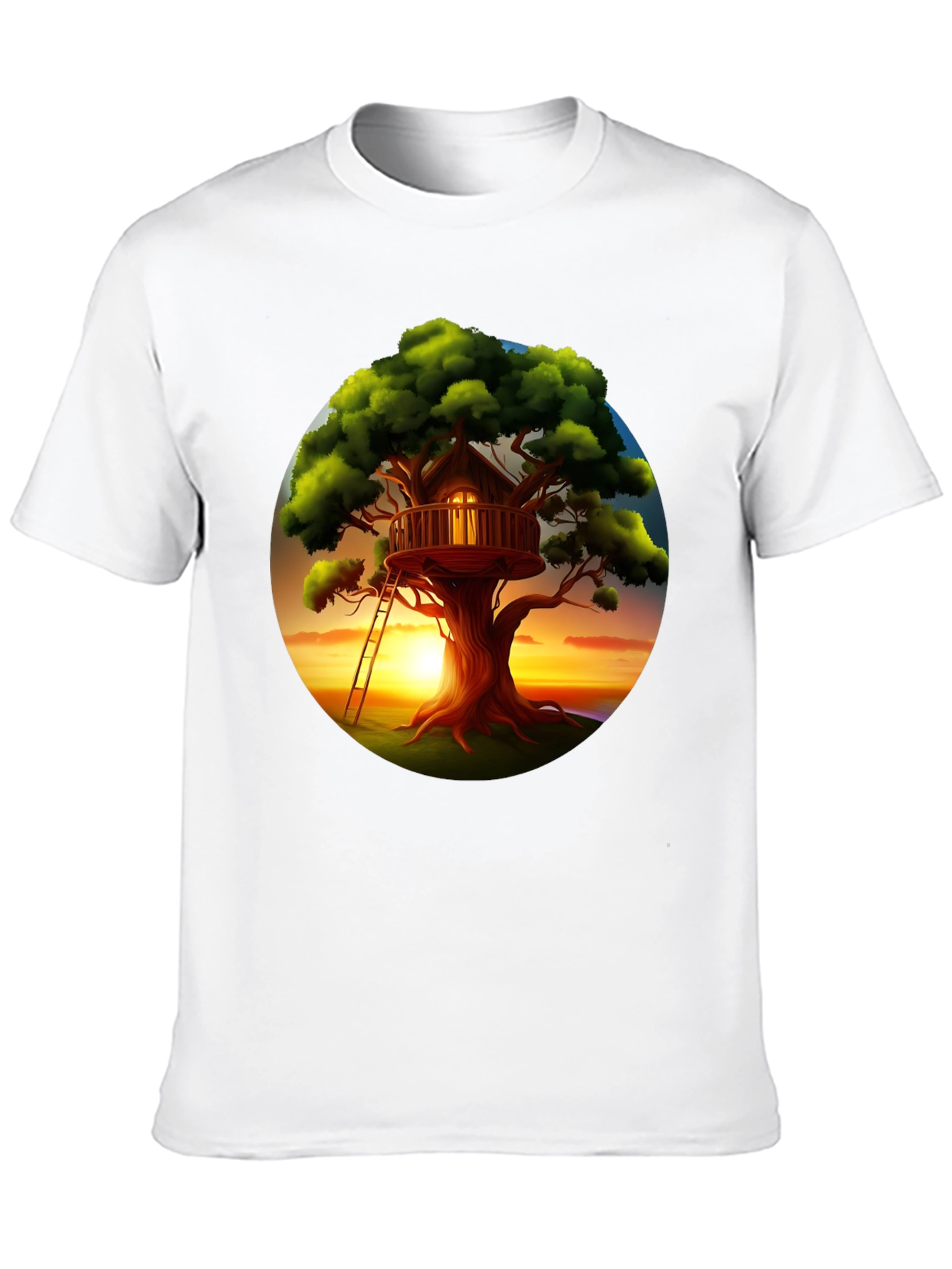 Treehouse Sunset Graphic Tee