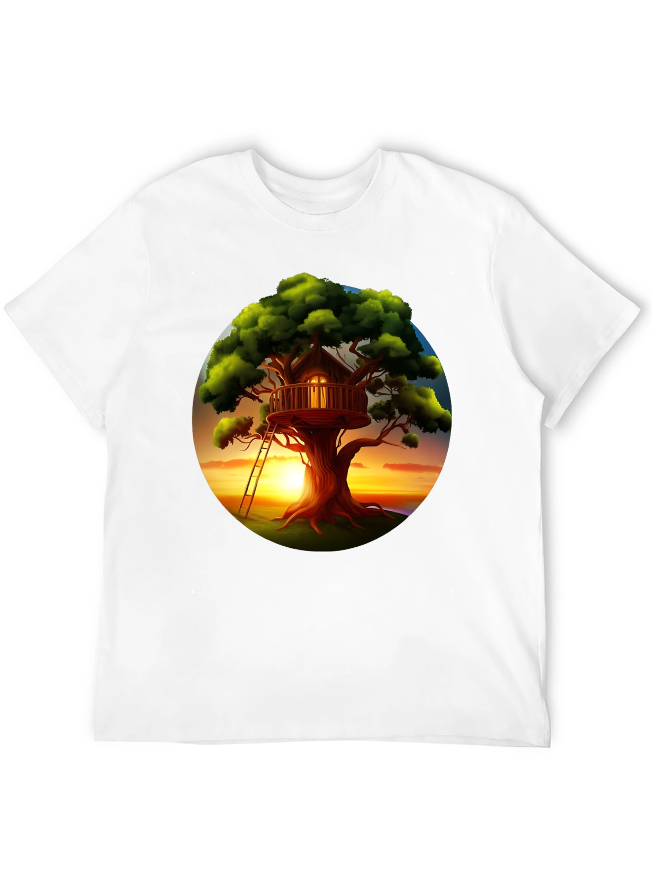 Treehouse Sunset Graphic Tee