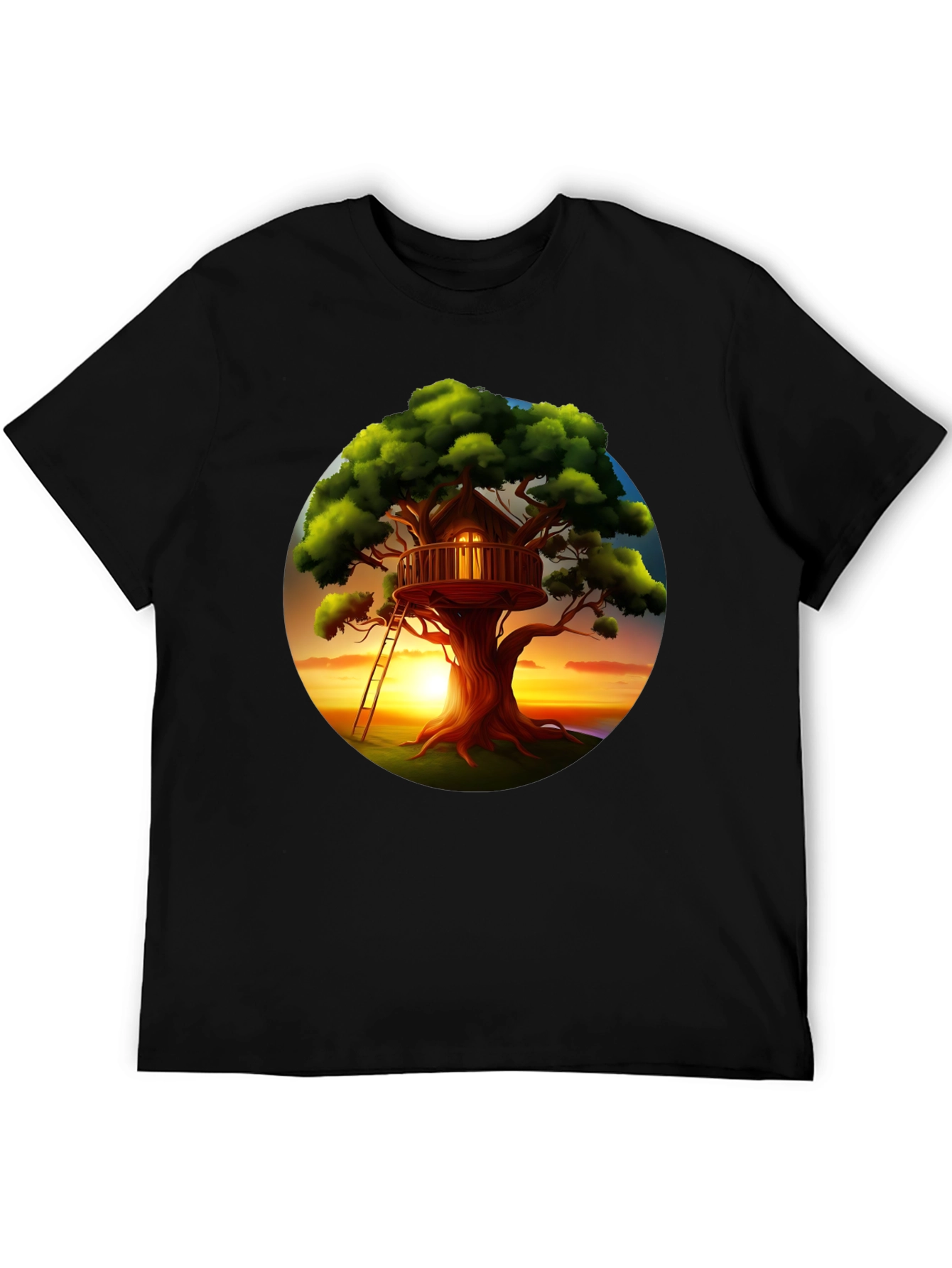 Treehouse Sunset Graphic Tee