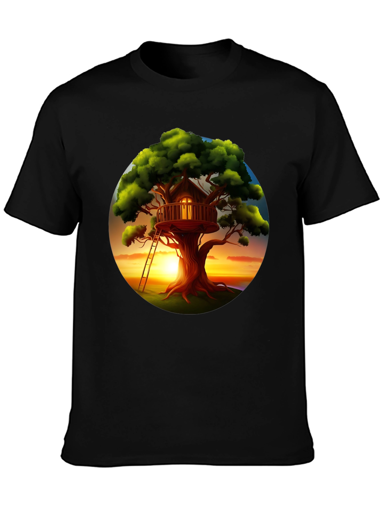 Treehouse Sunset Graphic Tee