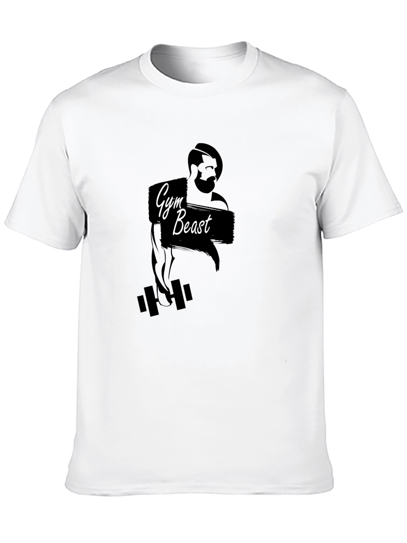 Gym Beast Graphic Tee - Black