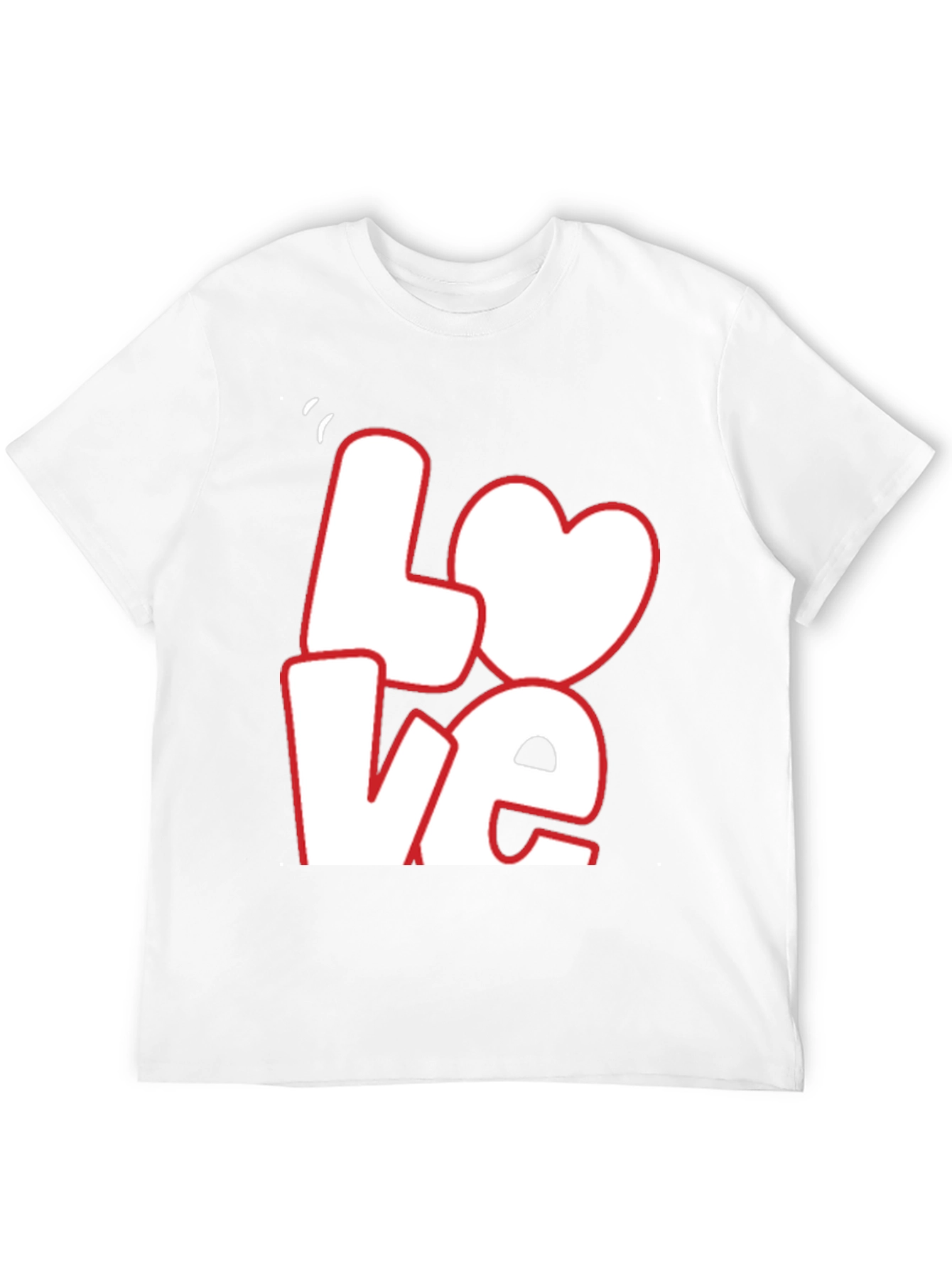 Love Graphic Tee - Black Casual T-Shirt