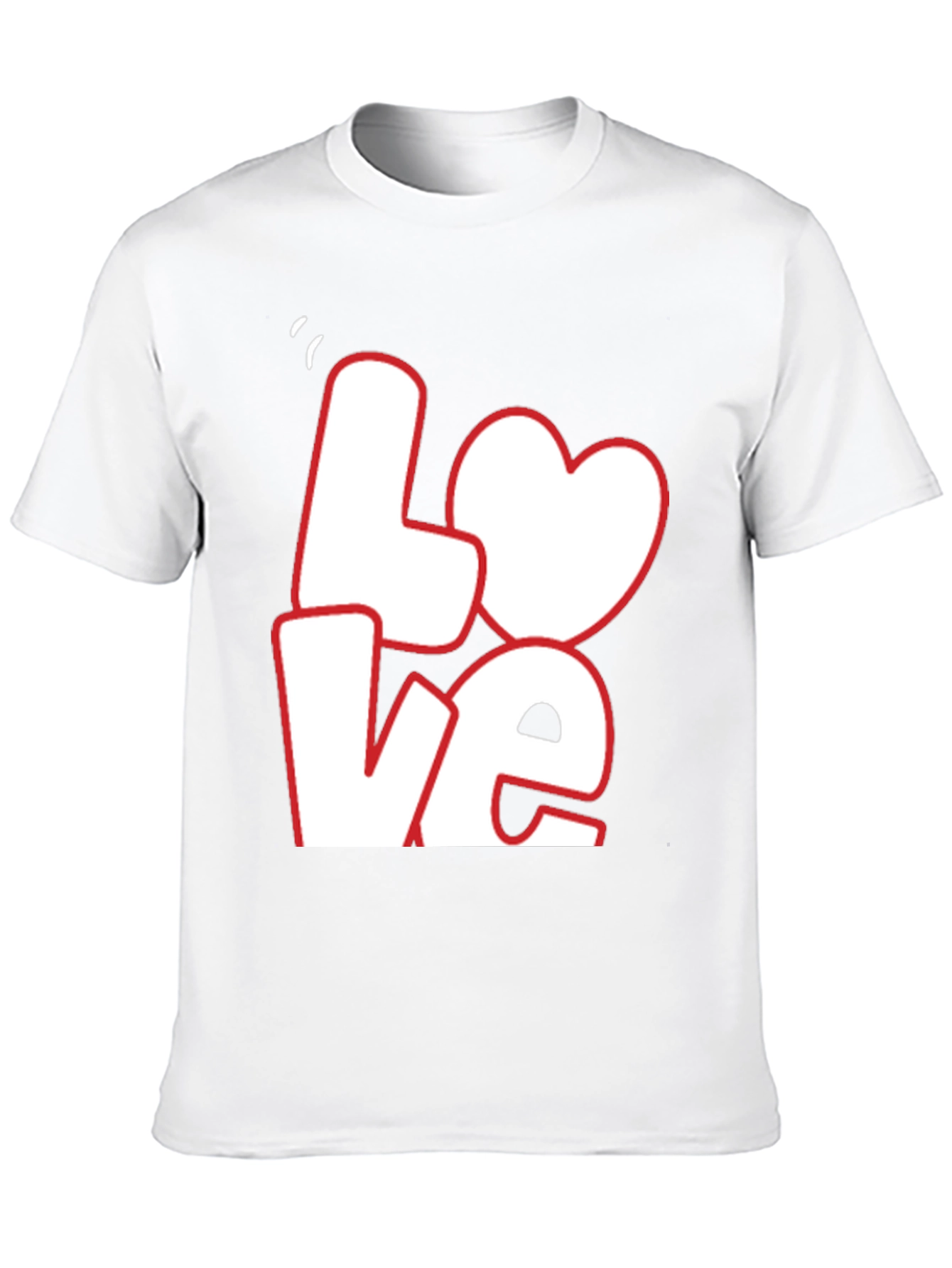 Love Graphic Tee - Black Casual T-Shirt