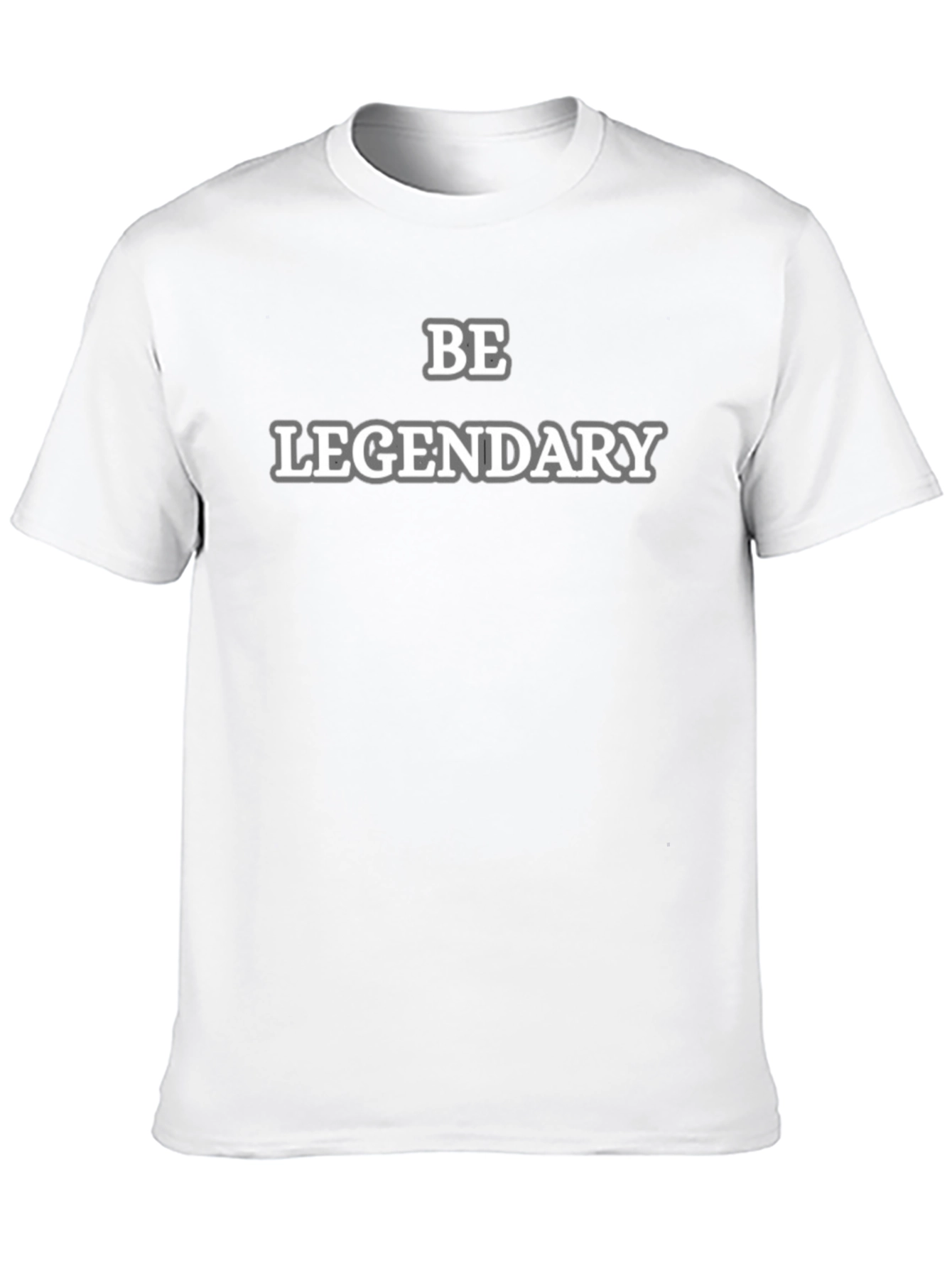 Be Legendary Black Graphic Tee