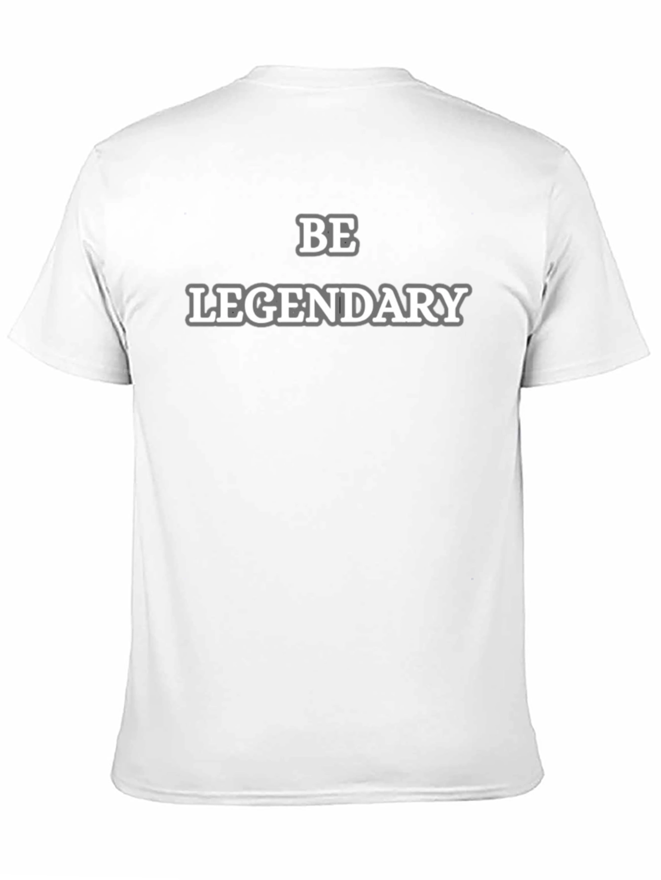 Be Legendary Black Graphic Tee