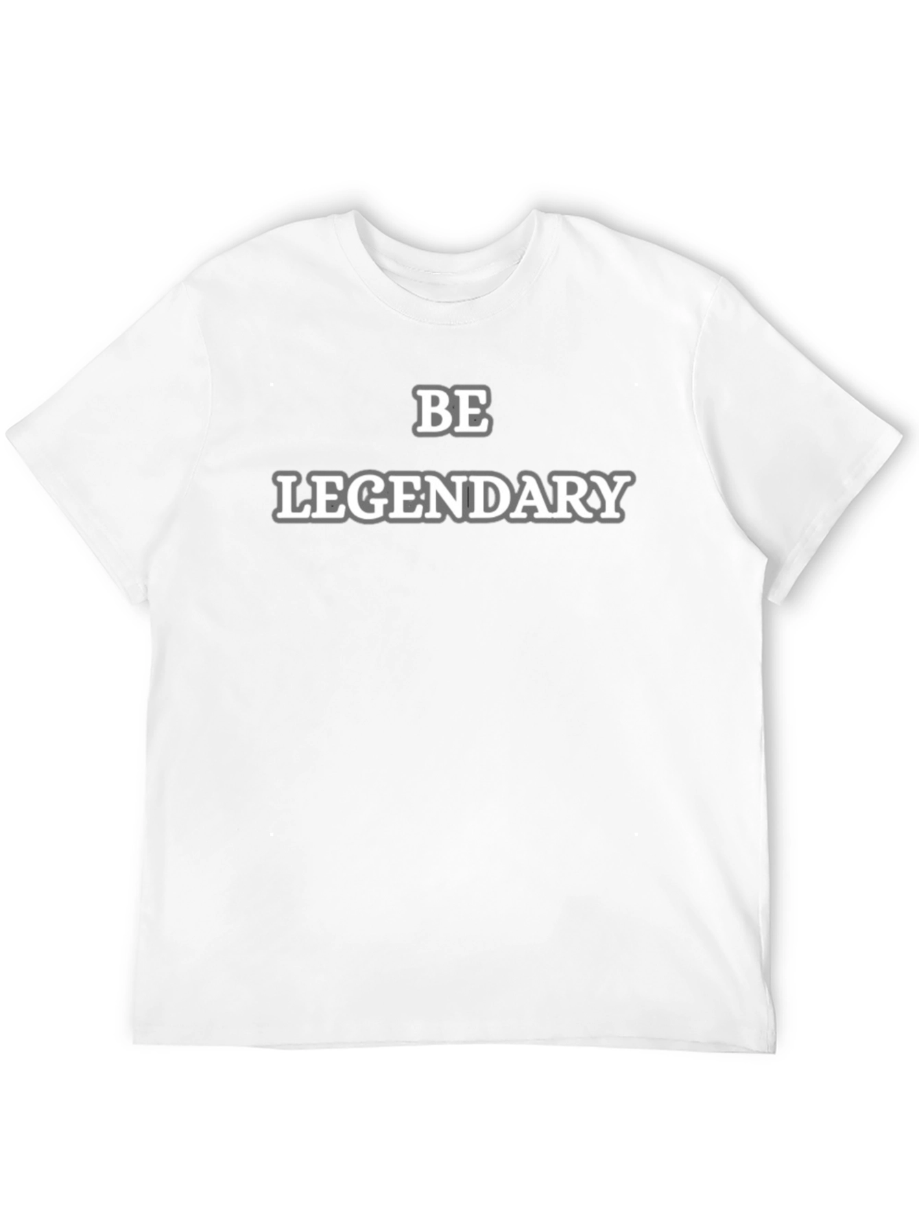 Be Legendary Black Graphic Tee