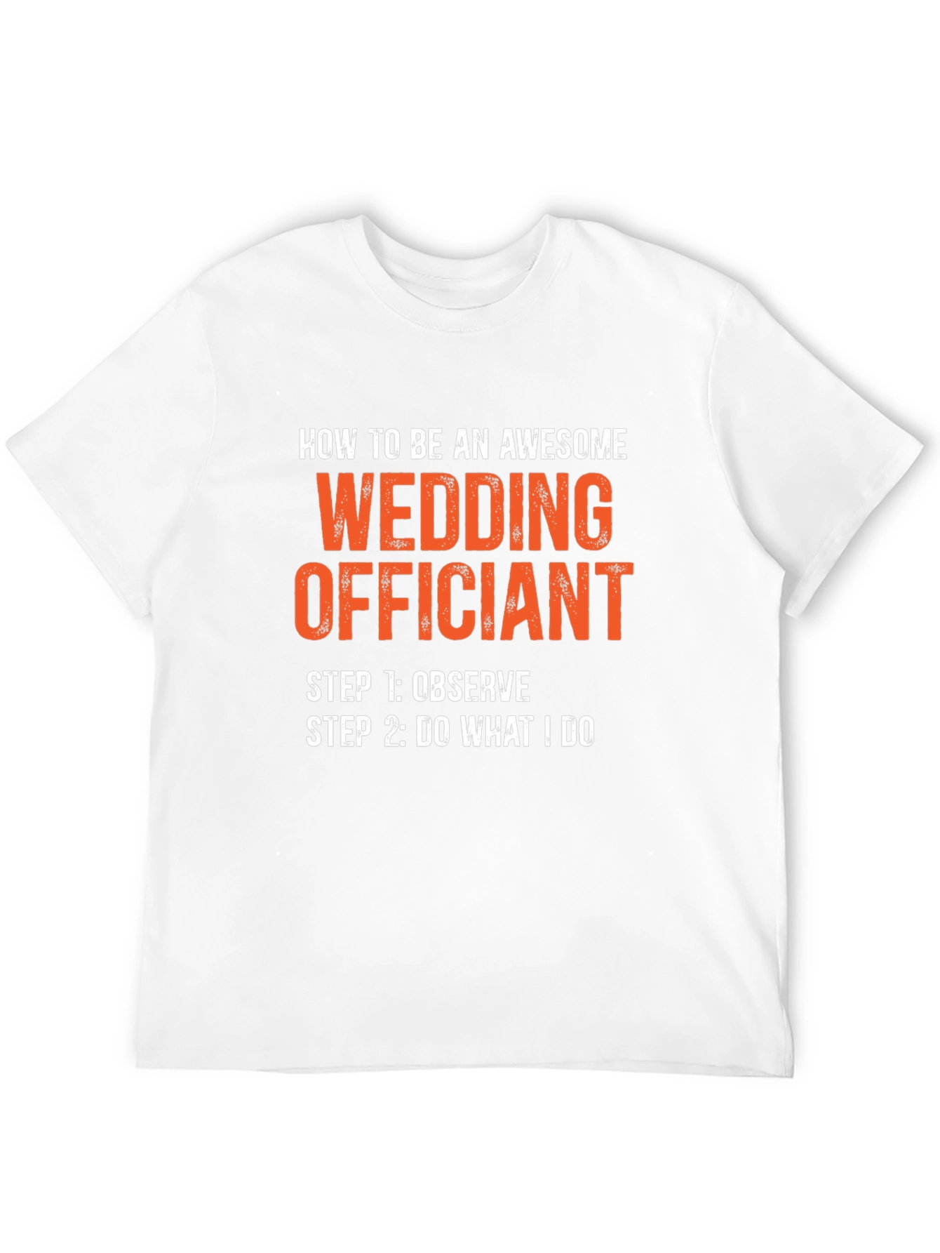 Awesome Wedding Officiant Graphic T-Shirt
