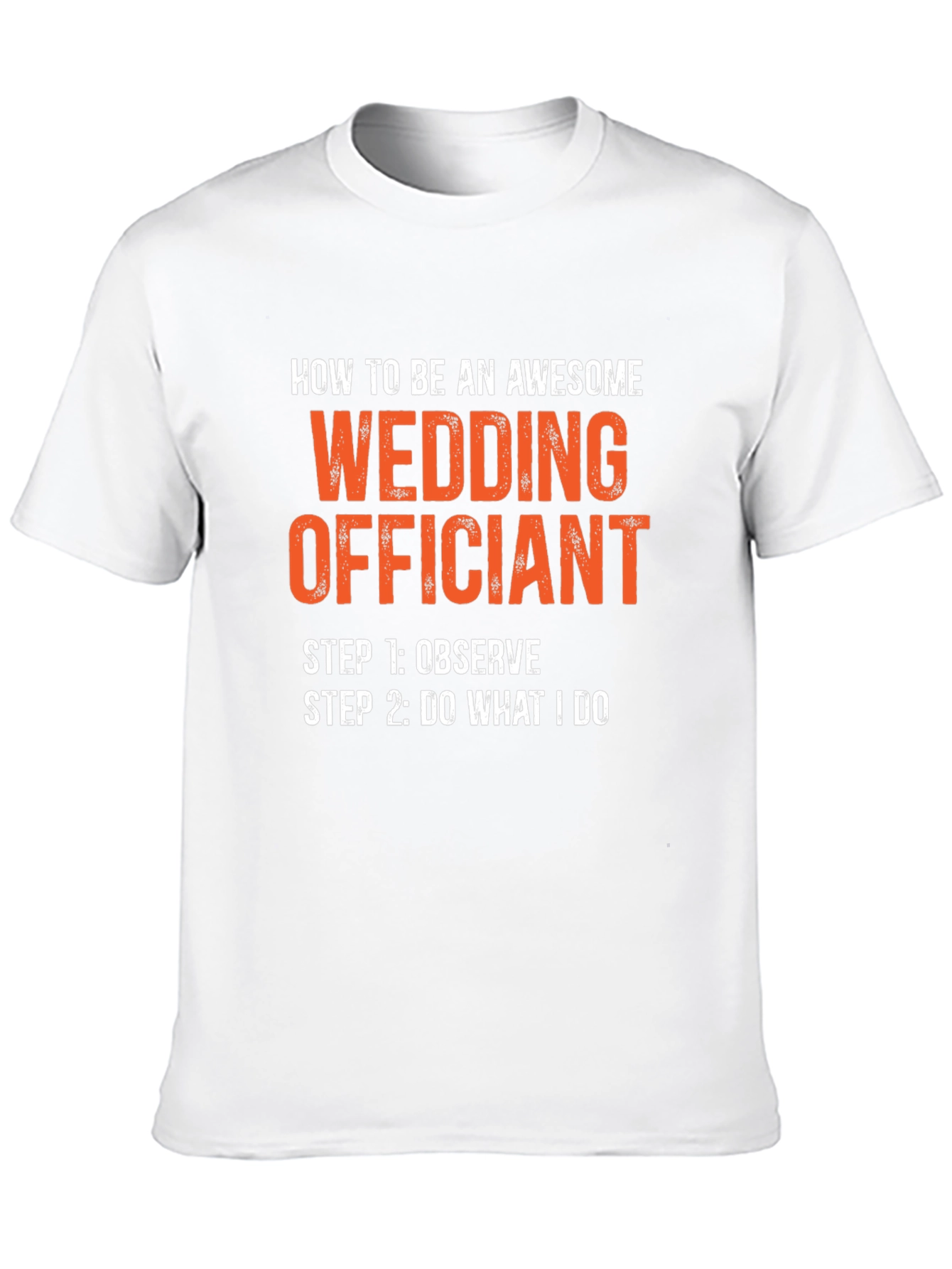 Awesome Wedding Officiant Graphic T-Shirt