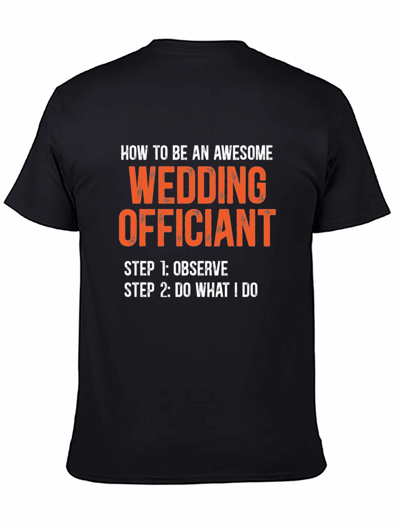 Awesome Wedding Officiant Graphic T-Shirt