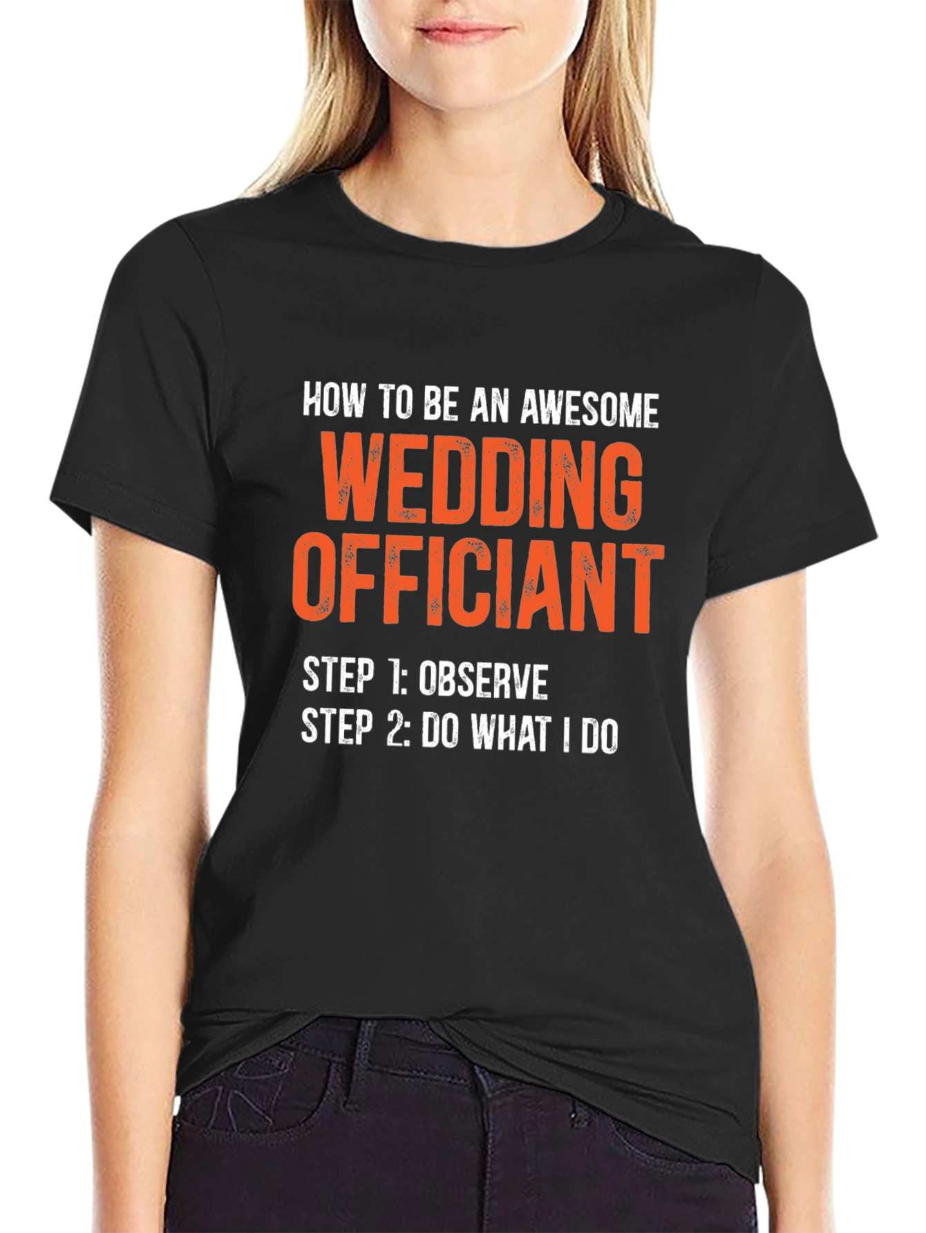 Awesome Wedding Officiant Graphic T-Shirt