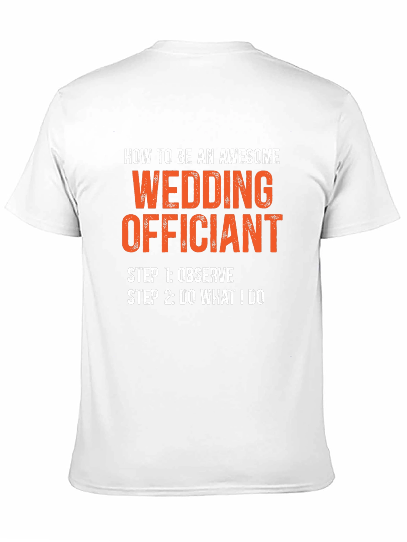 Awesome Wedding Officiant Graphic T-Shirt