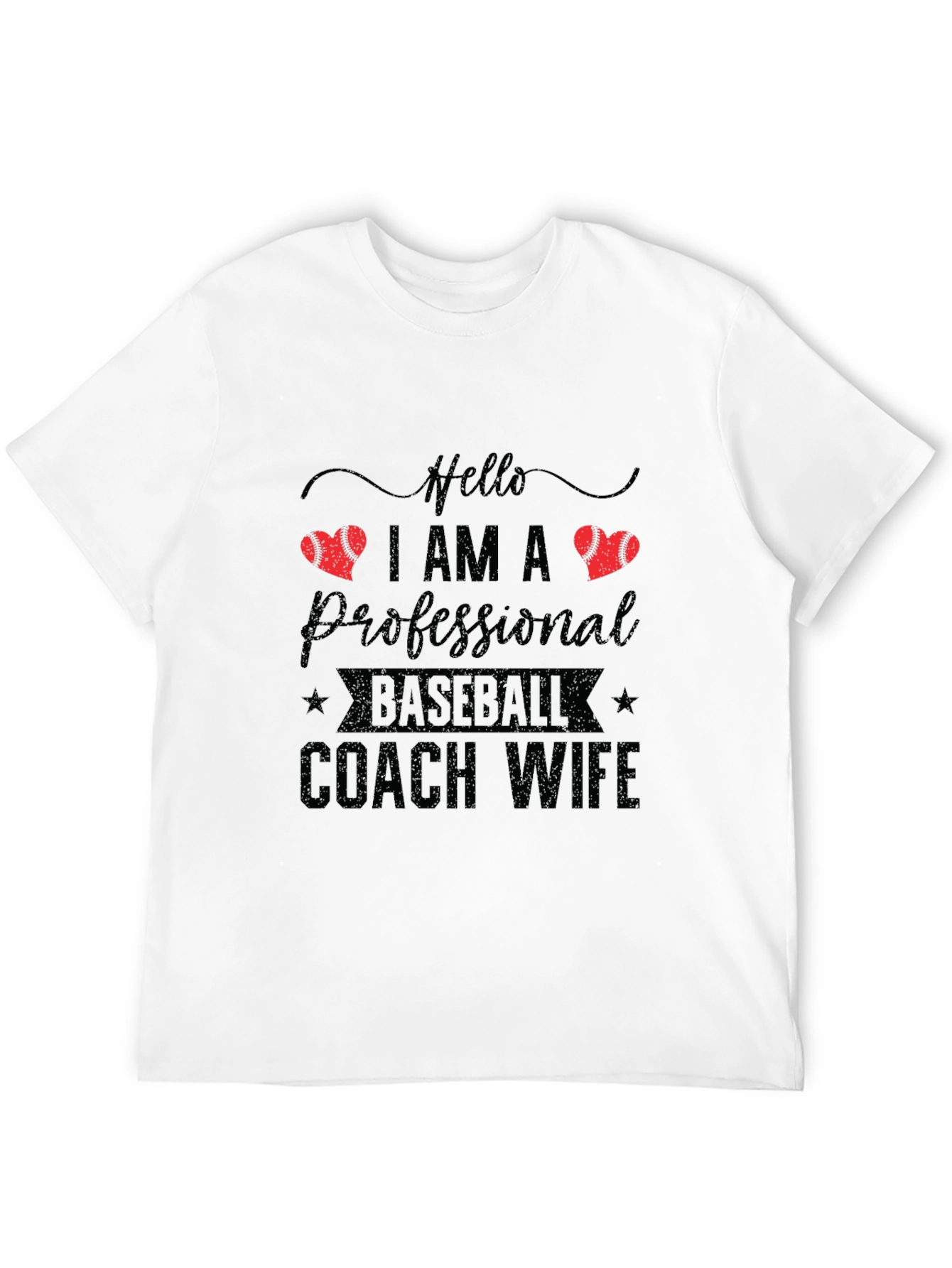 Baseball Coach Wife Graphic Tee