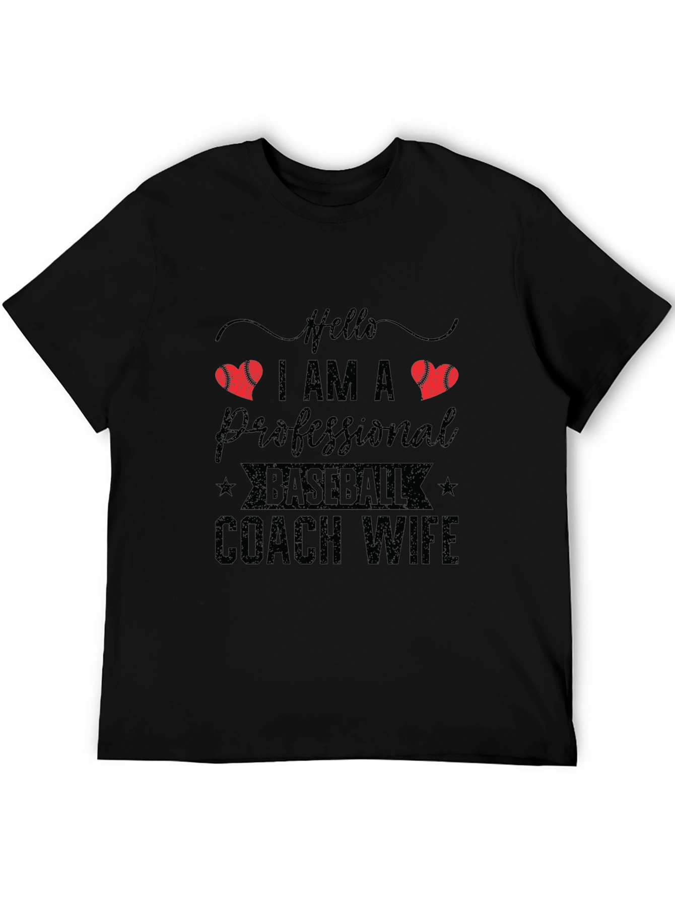 Baseball Coach Wife Graphic Tee